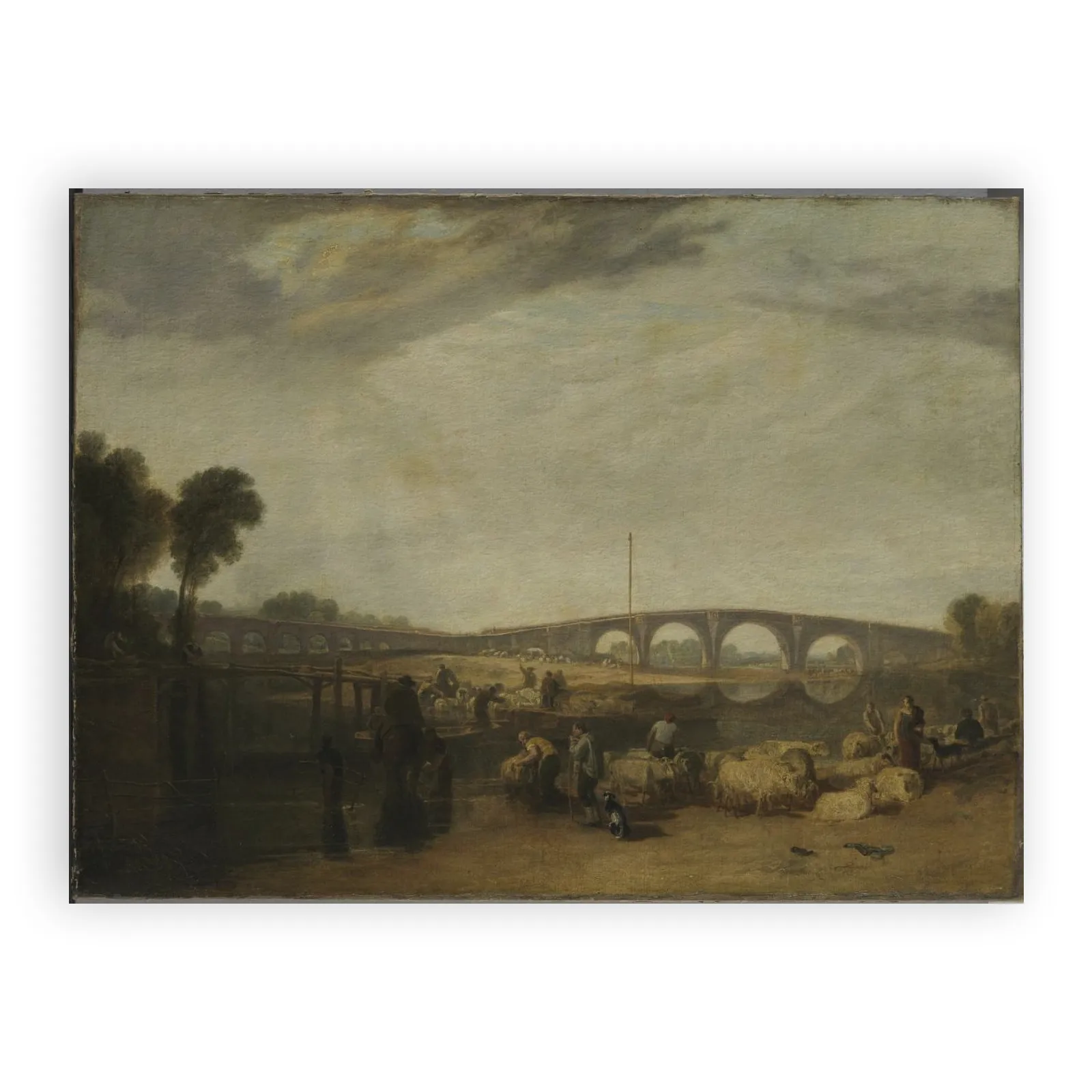 Walton Bridges by J M W Turner - view 6 thumbnail
