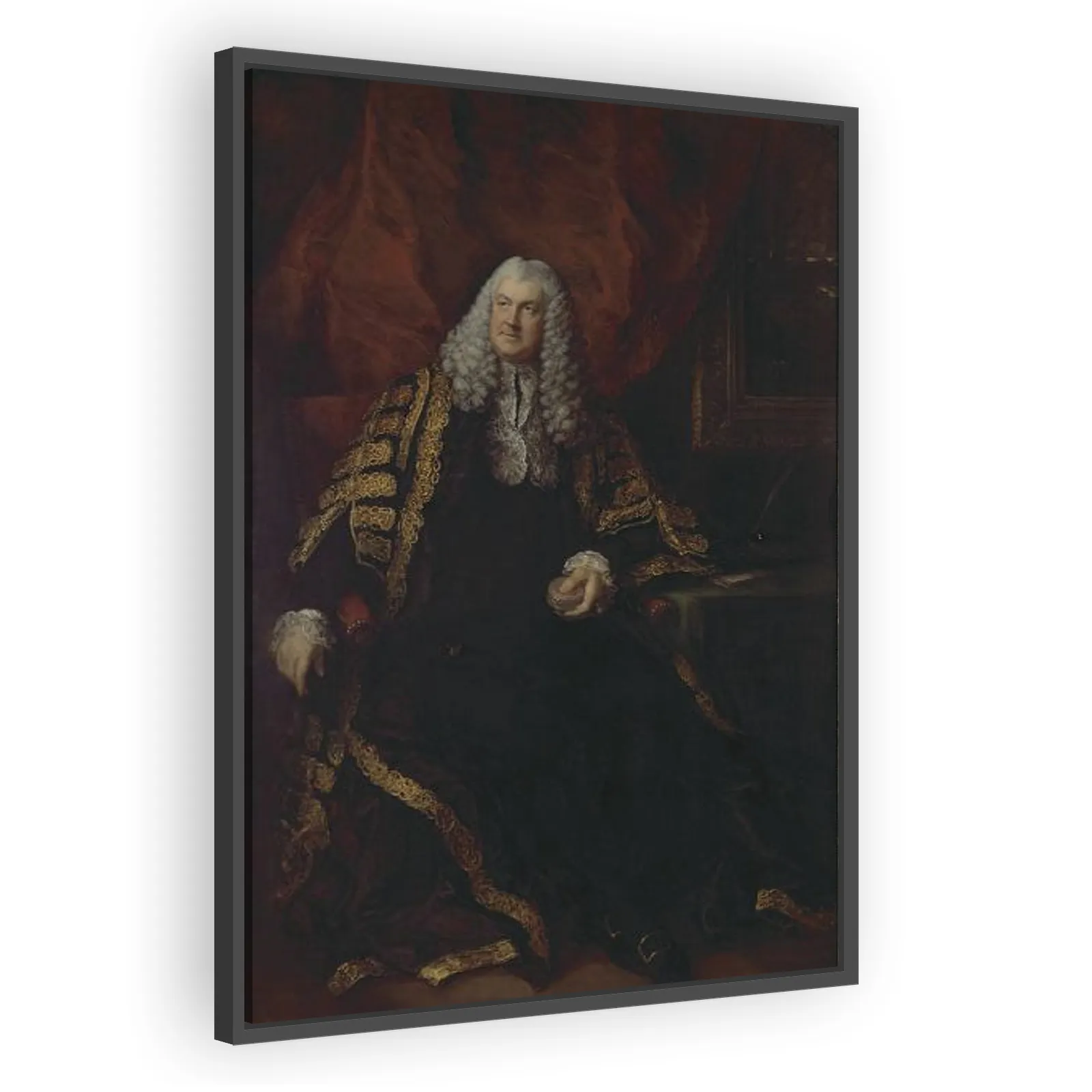 The Rt Hon. Charles Wolfran Cornewall by Thomas Gainsborough