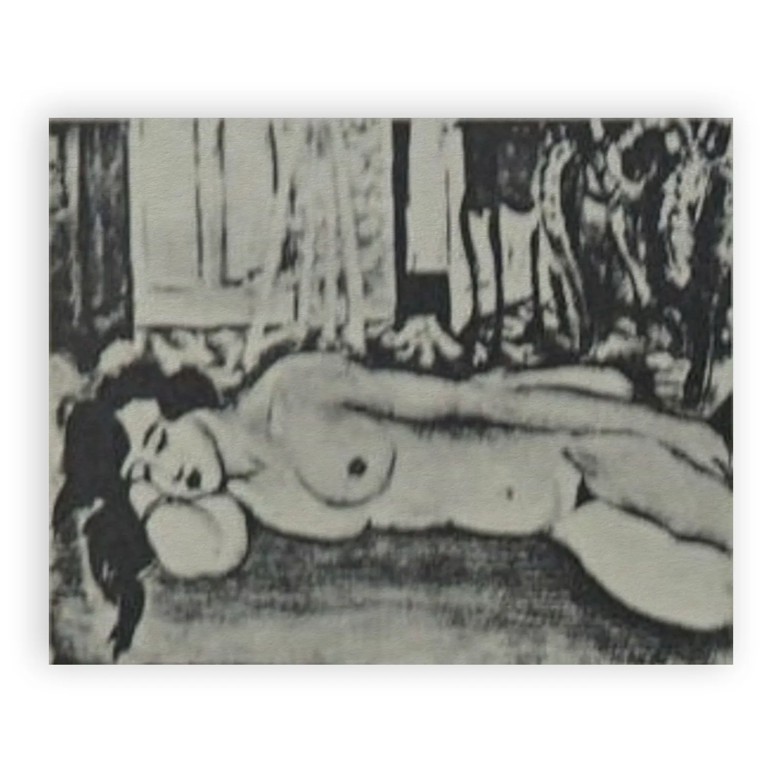 Reclining Nude on a Pink Couch by Henri Matisse - view 6 thumbnail