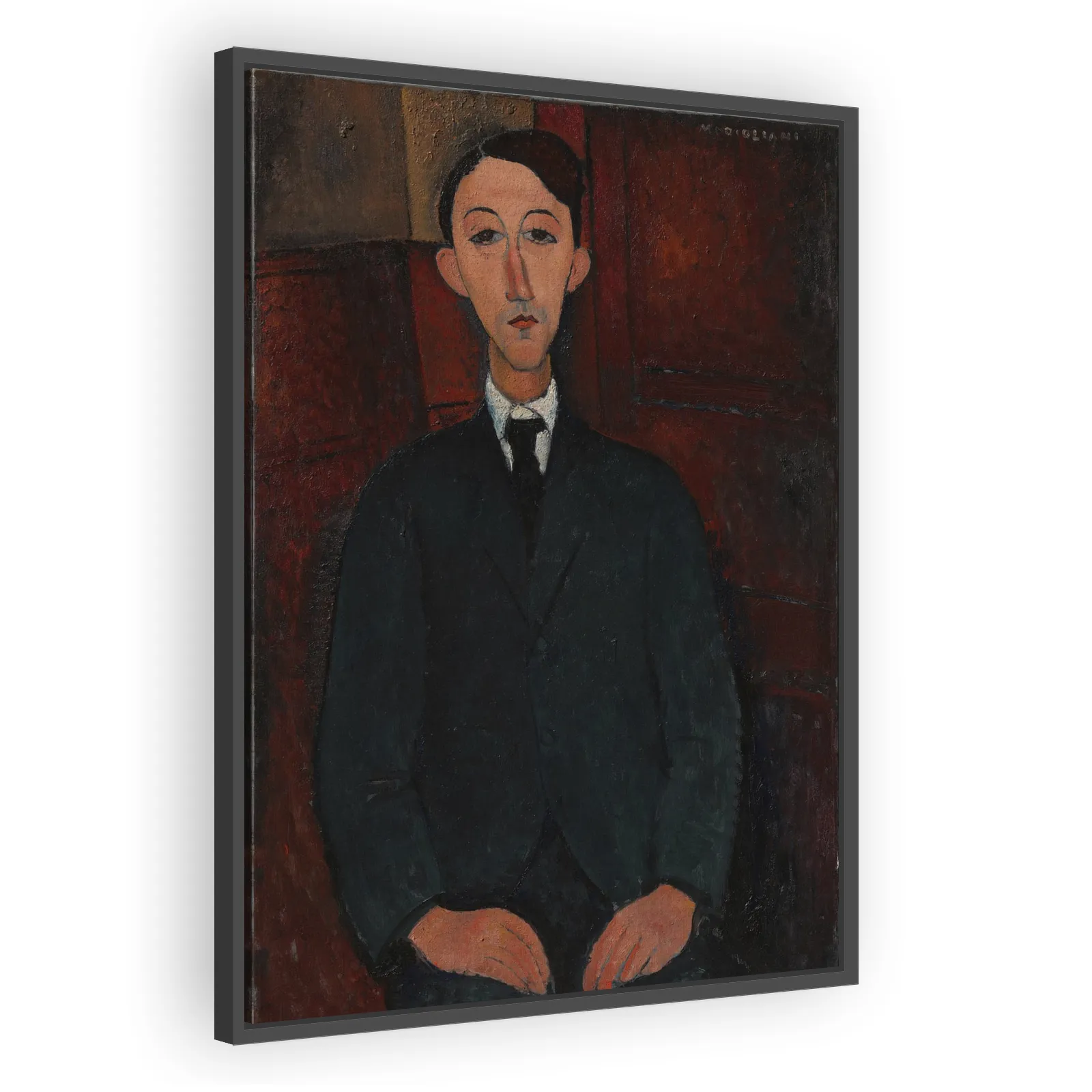 Portrait of Manuel Humbert by Amedeo Modigliani