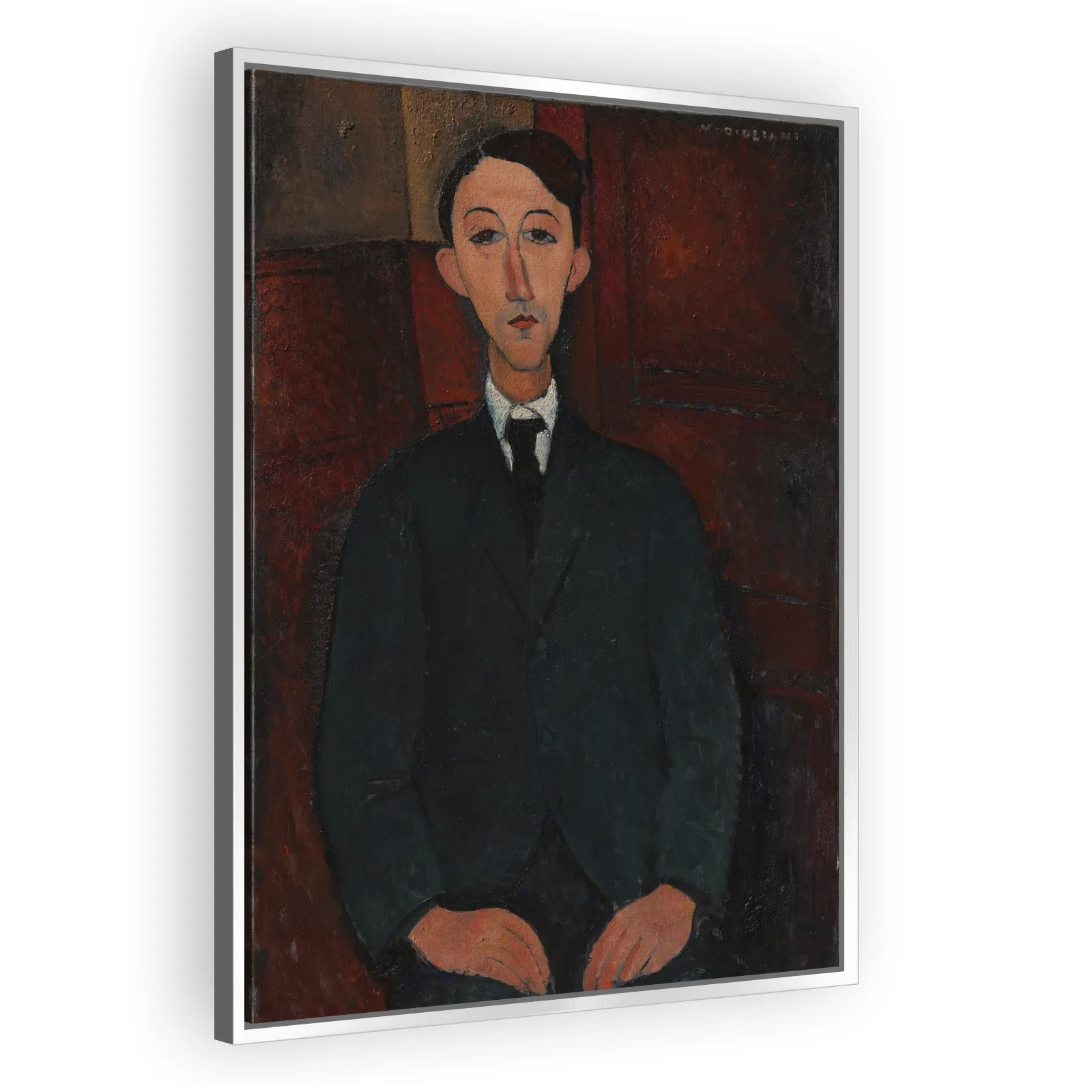Portrait of Manuel Humbert by Amedeo Modigliani - view 4 thumbnail