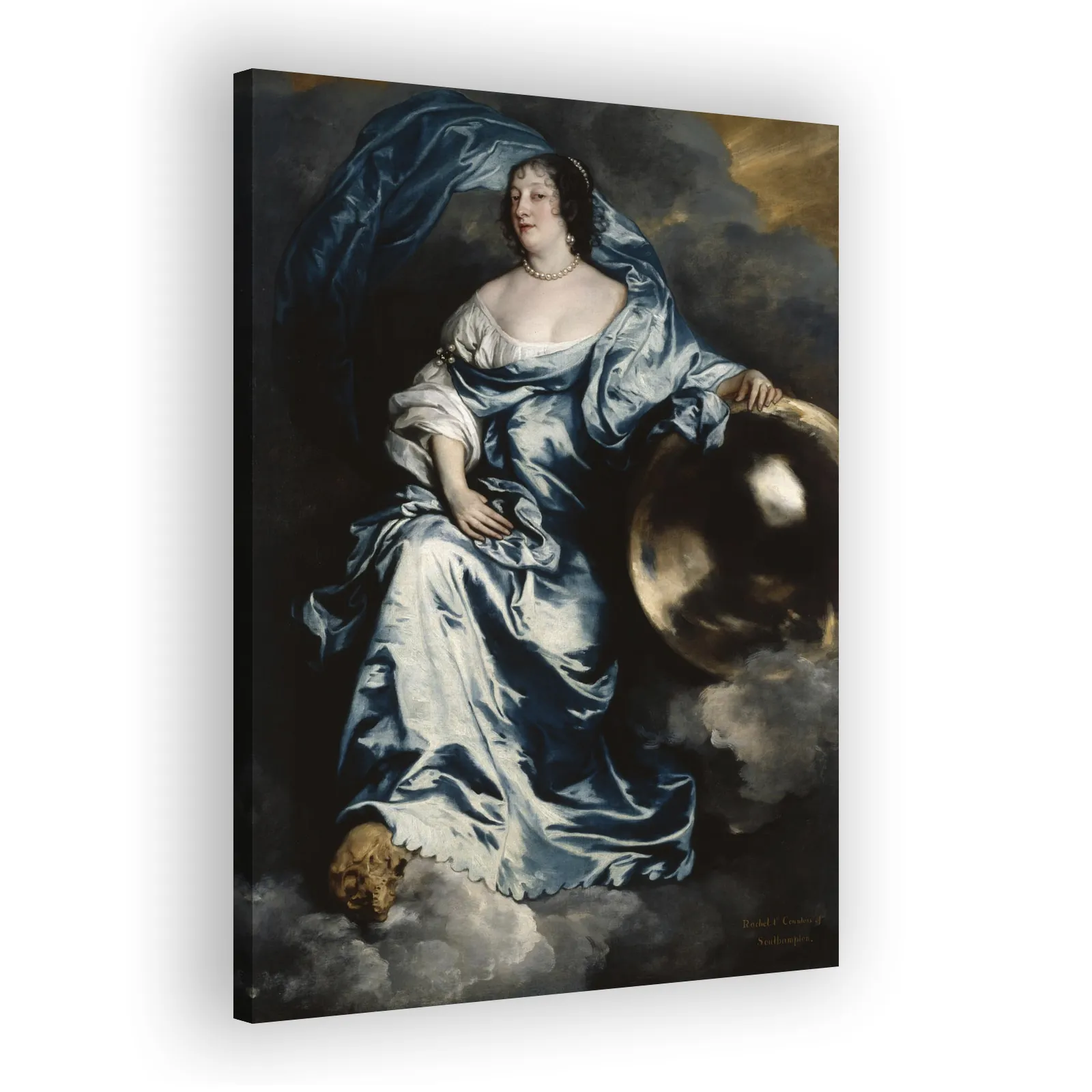 Rachel de Ruvigny, Countess of Southampton by Anthony Van Dyck - view 2 thumbnail