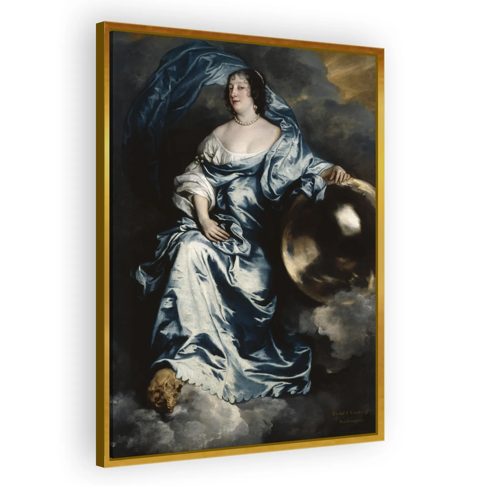 Rachel de Ruvigny, Countess of Southampton by Anthony Van Dyck - view 3 thumbnail