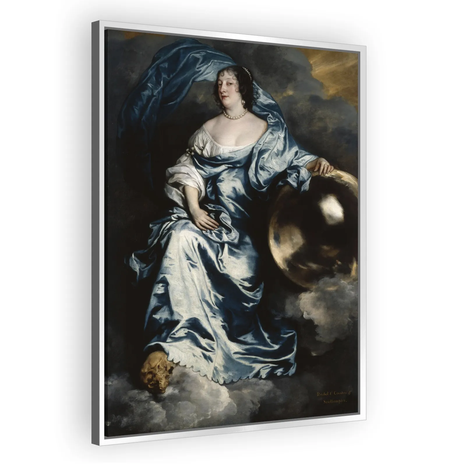 Rachel de Ruvigny, Countess of Southampton by Anthony Van Dyck - view 4 thumbnail