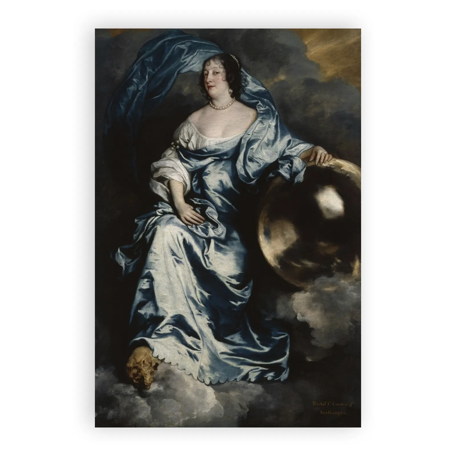 Rachel de Ruvigny, Countess of Southampton by Anthony Van Dyck - view 6 thumbnail