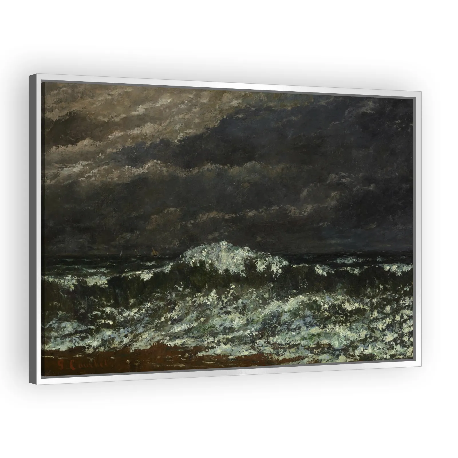 The Wave by Gustave Courbet - view 4 thumbnail