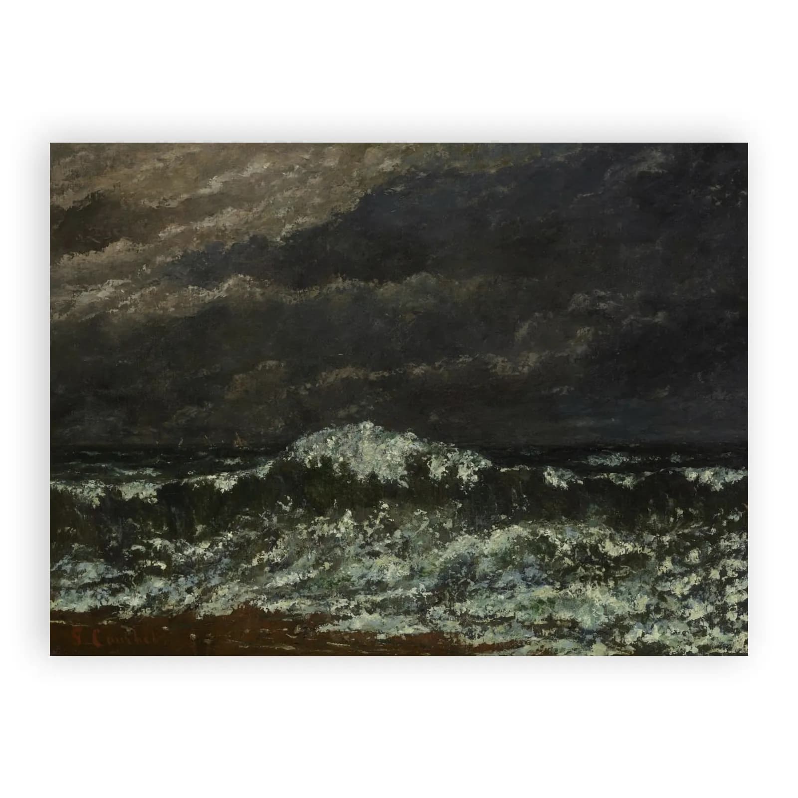 The Wave by Gustave Courbet - view 6 thumbnail