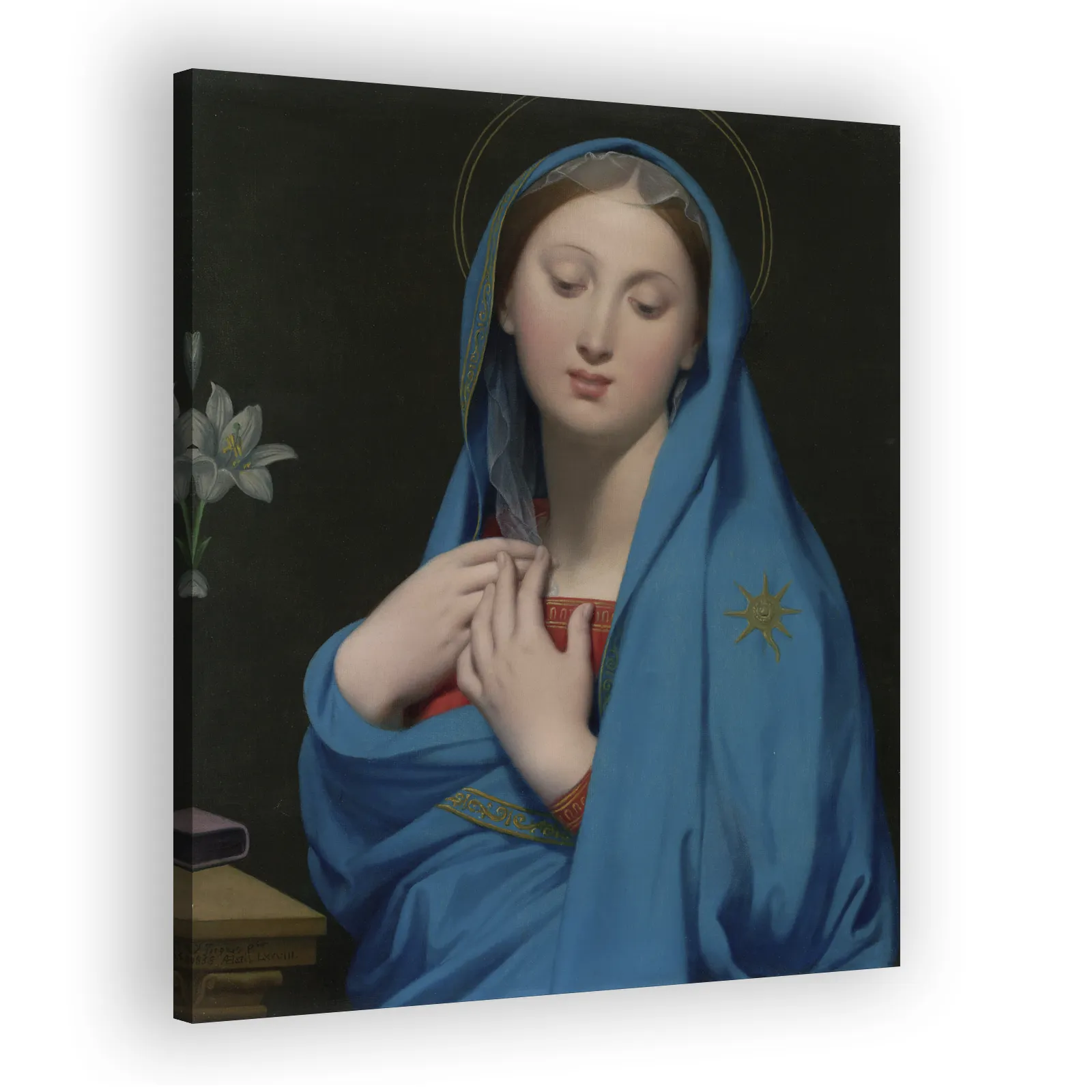 Virgin of the Adoption by Jean Auguste Dominique Ingres - view 2 thumbnail