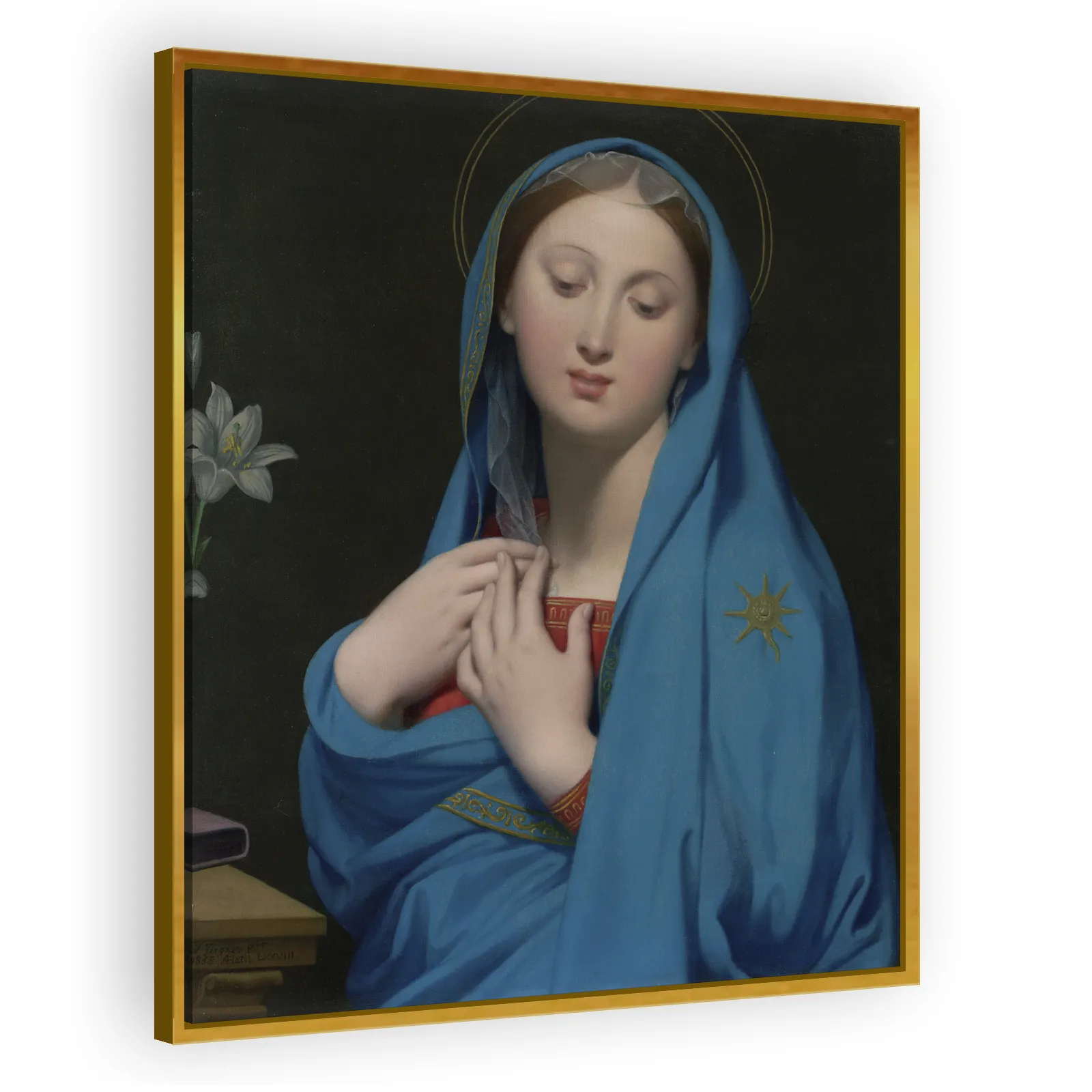 Virgin of the Adoption by Jean Auguste Dominique Ingres - view 3 thumbnail