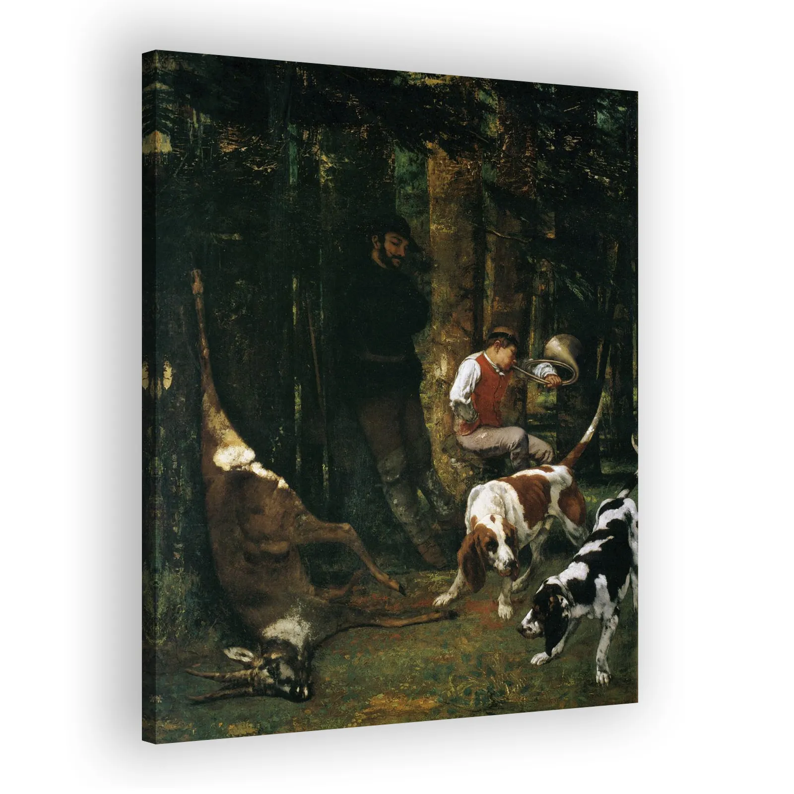 The Quarry by Gustave Courbet - view 2 thumbnail