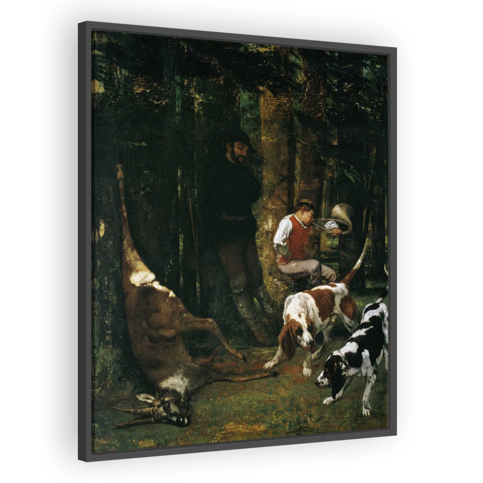 The Quarry by Gustave Courbet