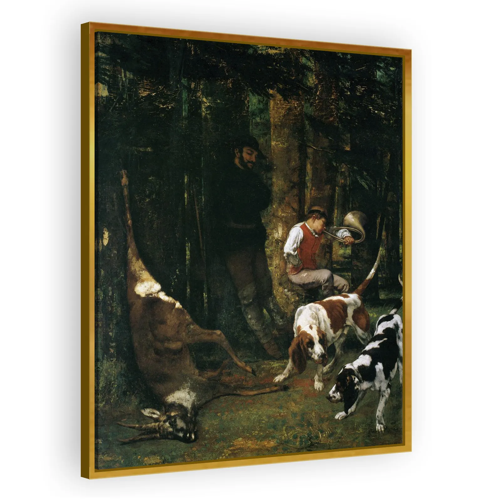 The Quarry by Gustave Courbet - view 3 thumbnail