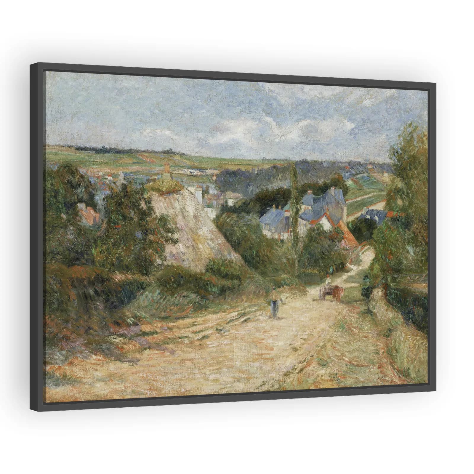 Entrance to the Village of Osny by Paul Gauguin