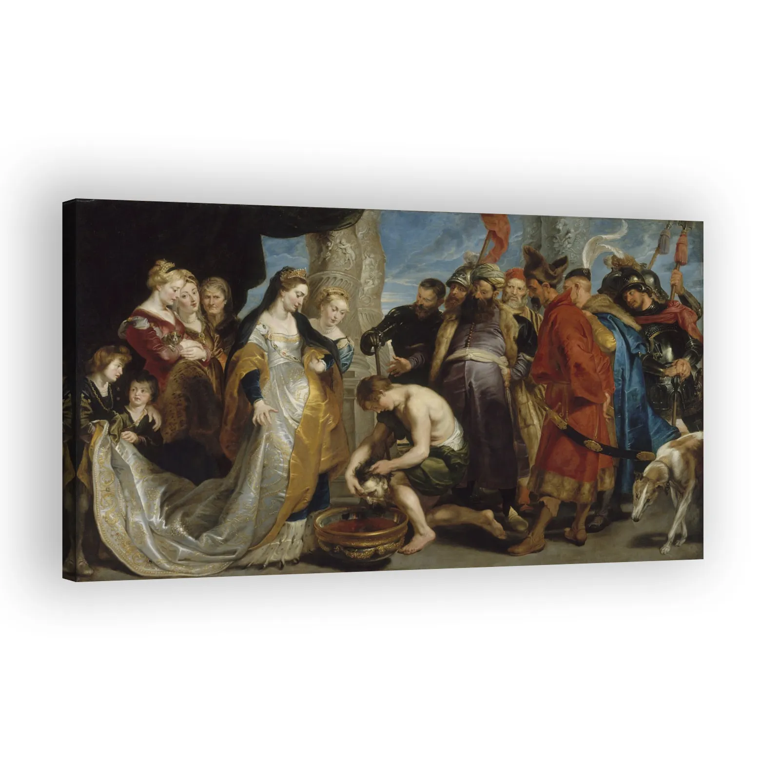 Head of Cyrus Brought to Queen Tomyris by Peter Paul Rubens - view 2 thumbnail