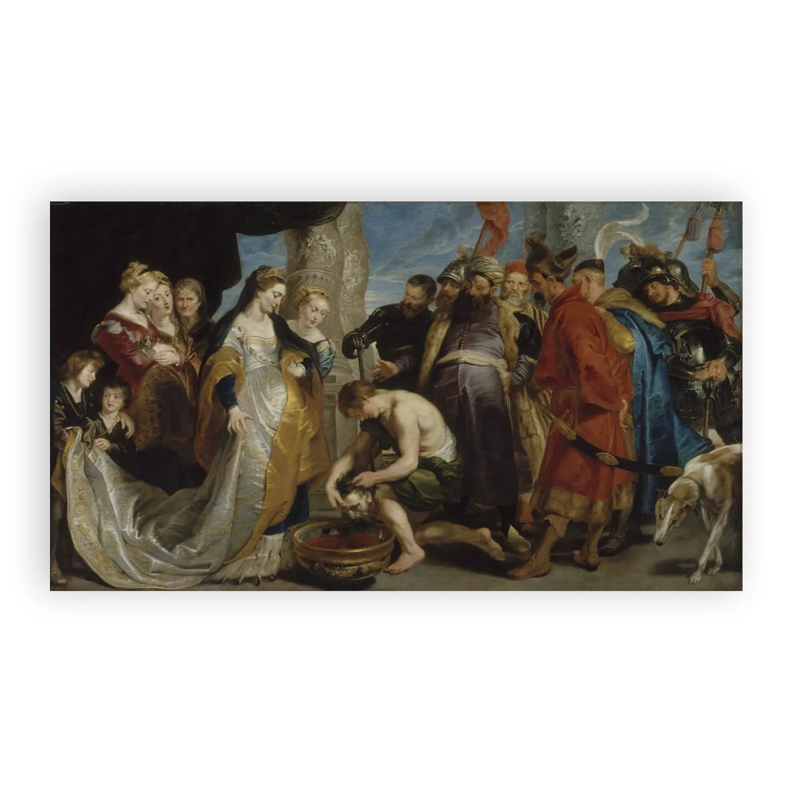 Head of Cyrus Brought to Queen Tomyris by Peter Paul Rubens - view 6 thumbnail