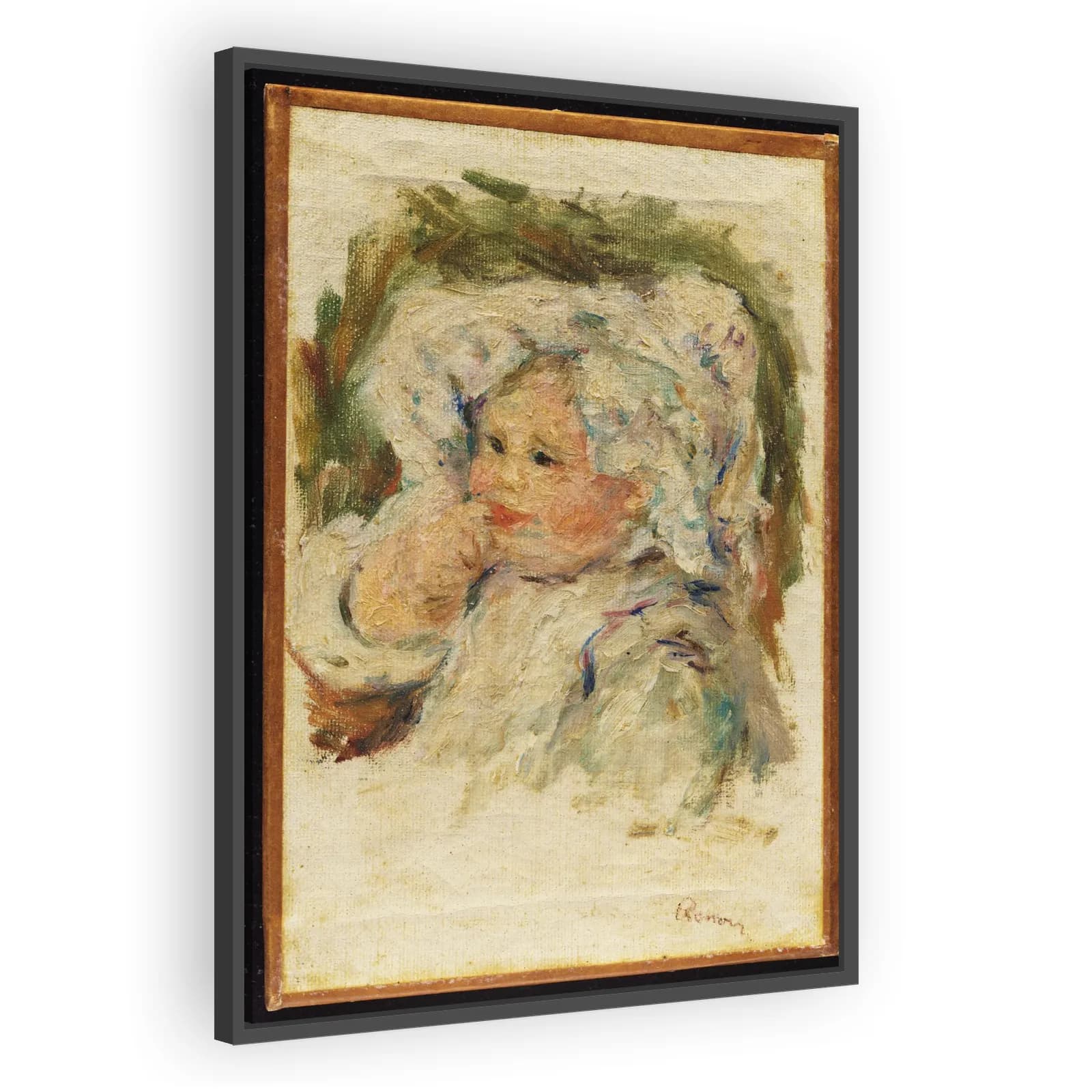 Portrait of a Young Child by Pierre Auguste Renoir