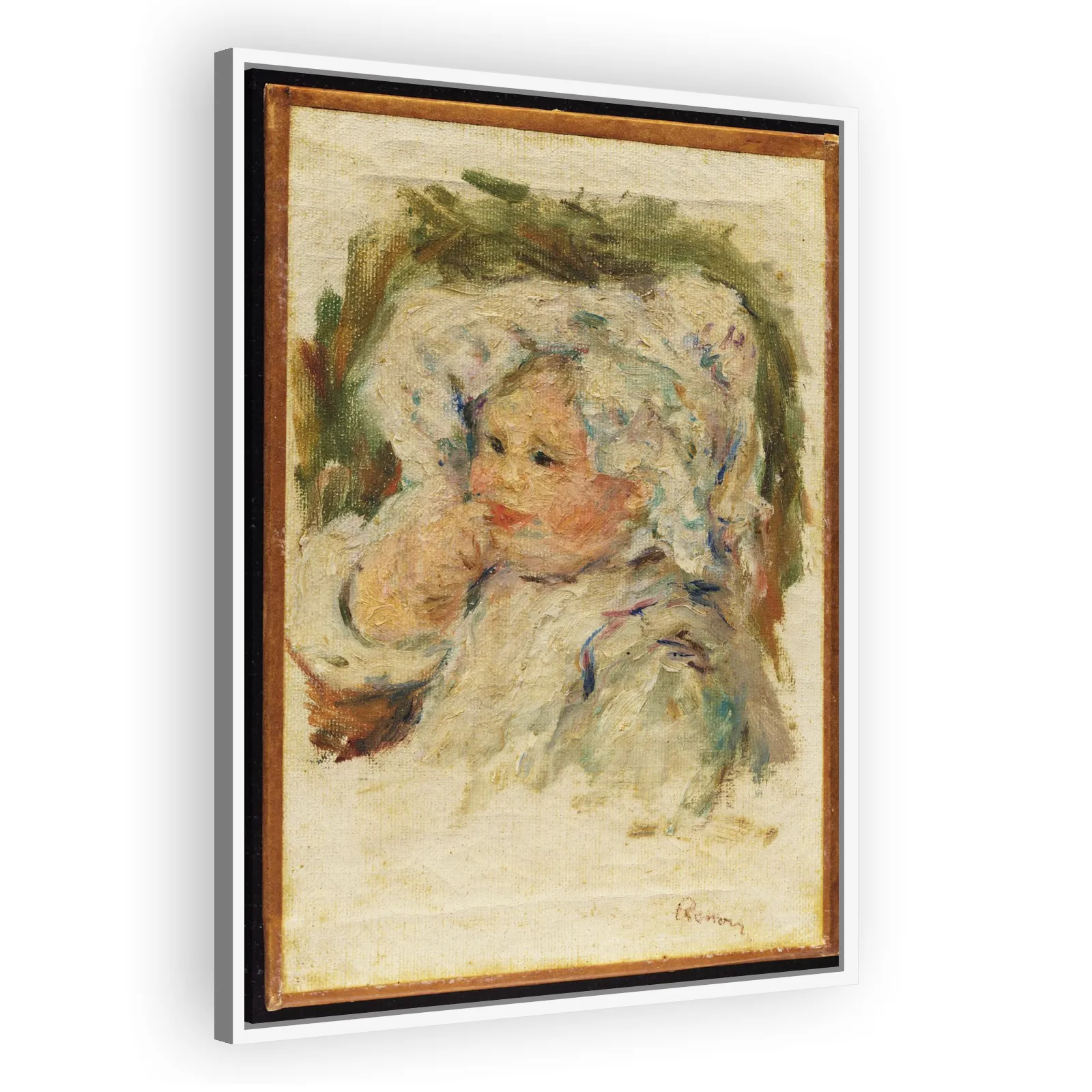 Portrait of a Young Child by Pierre Auguste Renoir - view 5 thumbnail