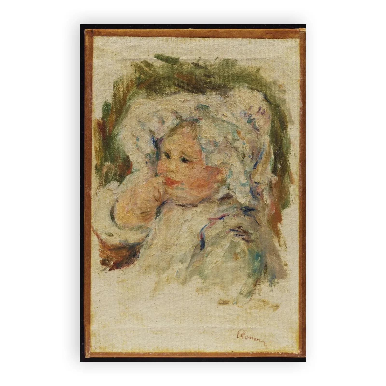 Portrait of a Young Child by Pierre Auguste Renoir - view 6 thumbnail
