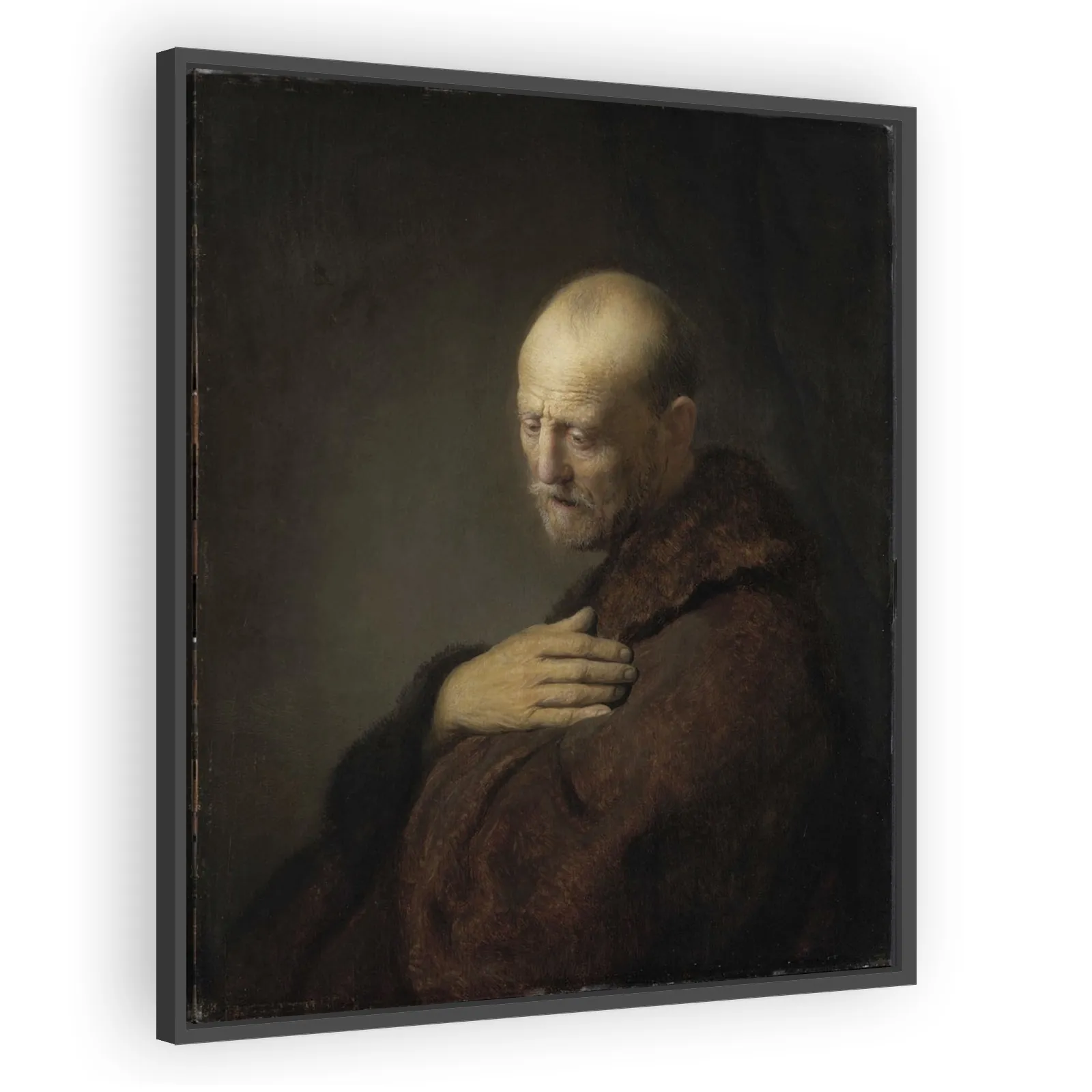 Old Man in Prayer by Rembrandt Van Rijn