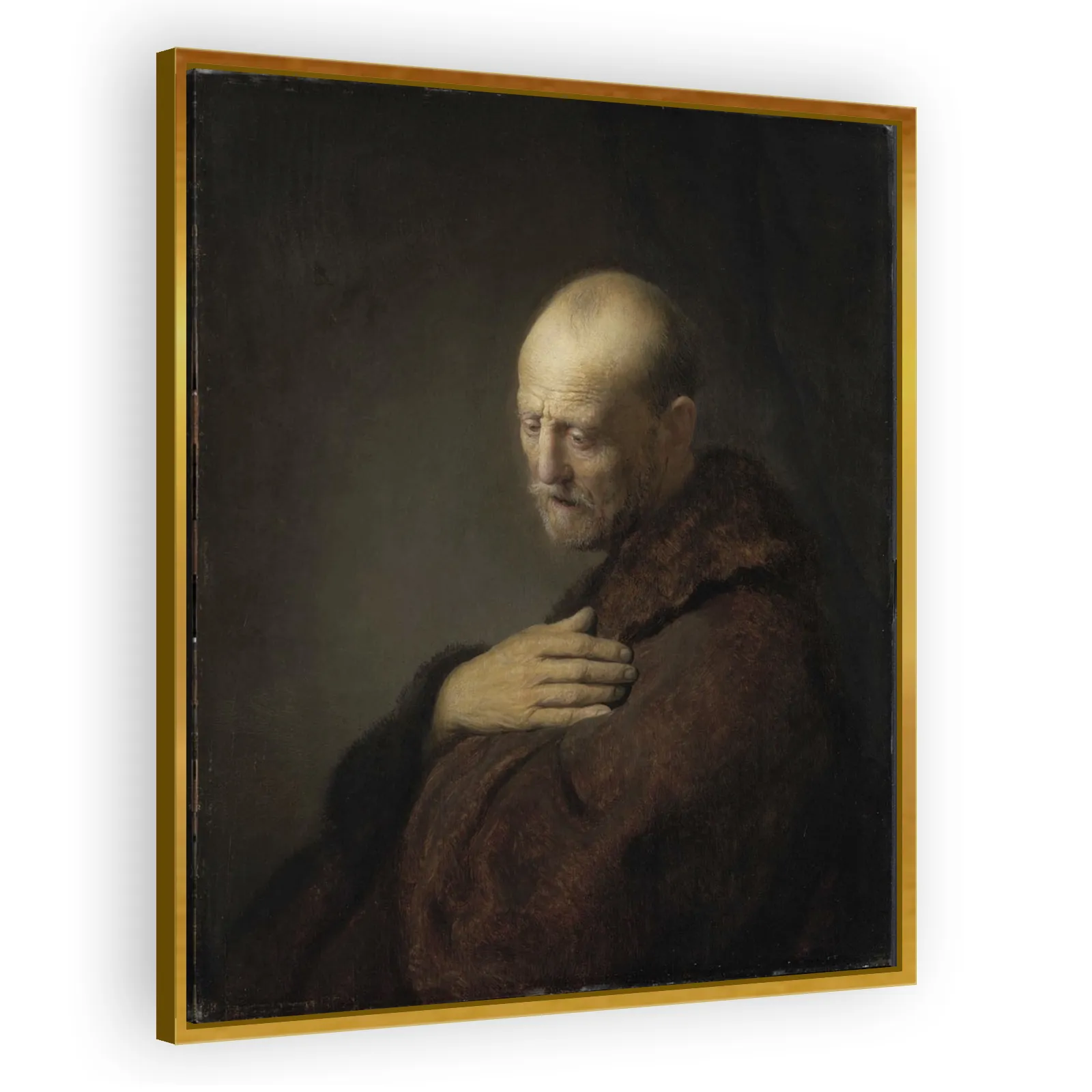 Old Man in Prayer by Rembrandt Van Rijn - view 3 thumbnail