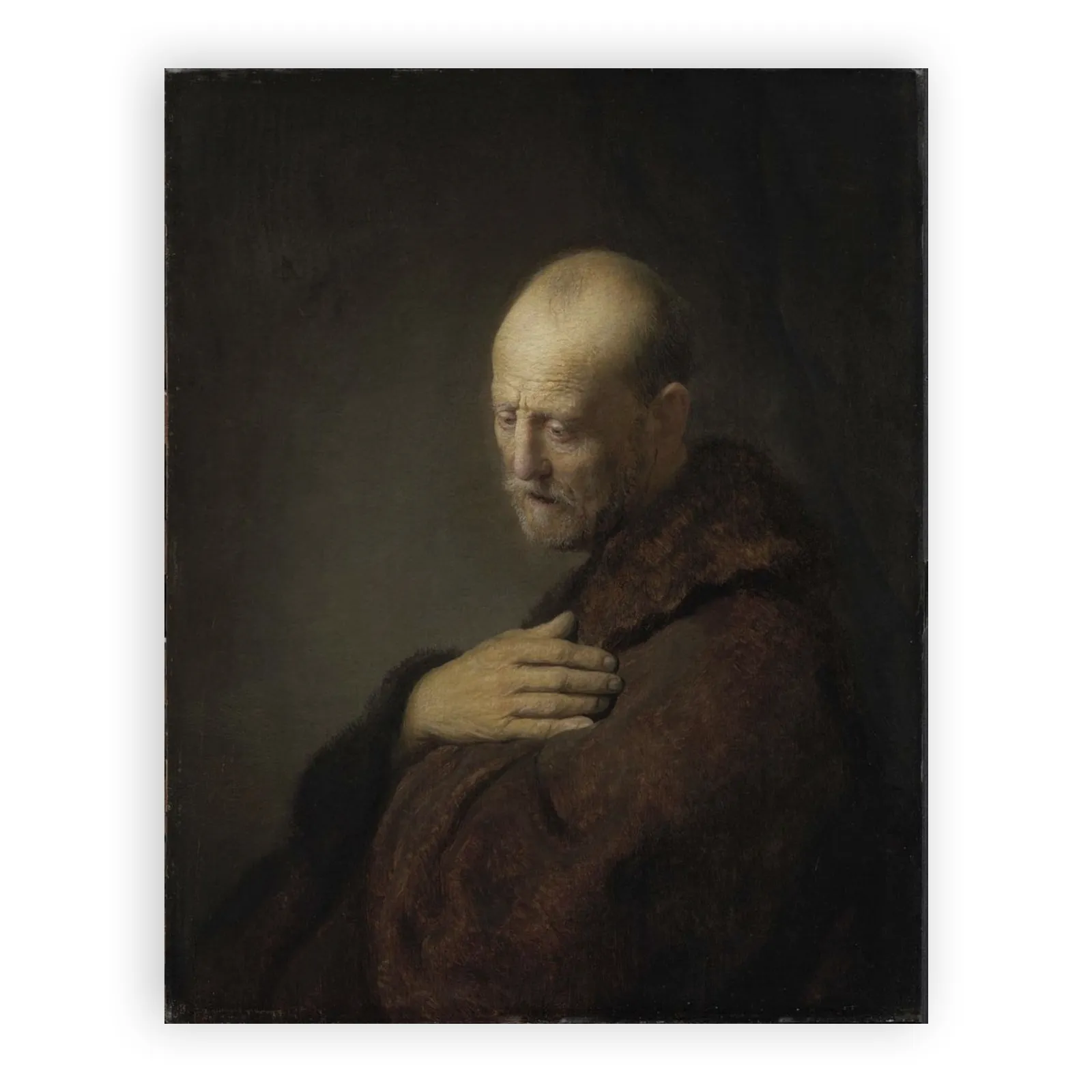 Old Man in Prayer by Rembrandt Van Rijn - view 6 thumbnail