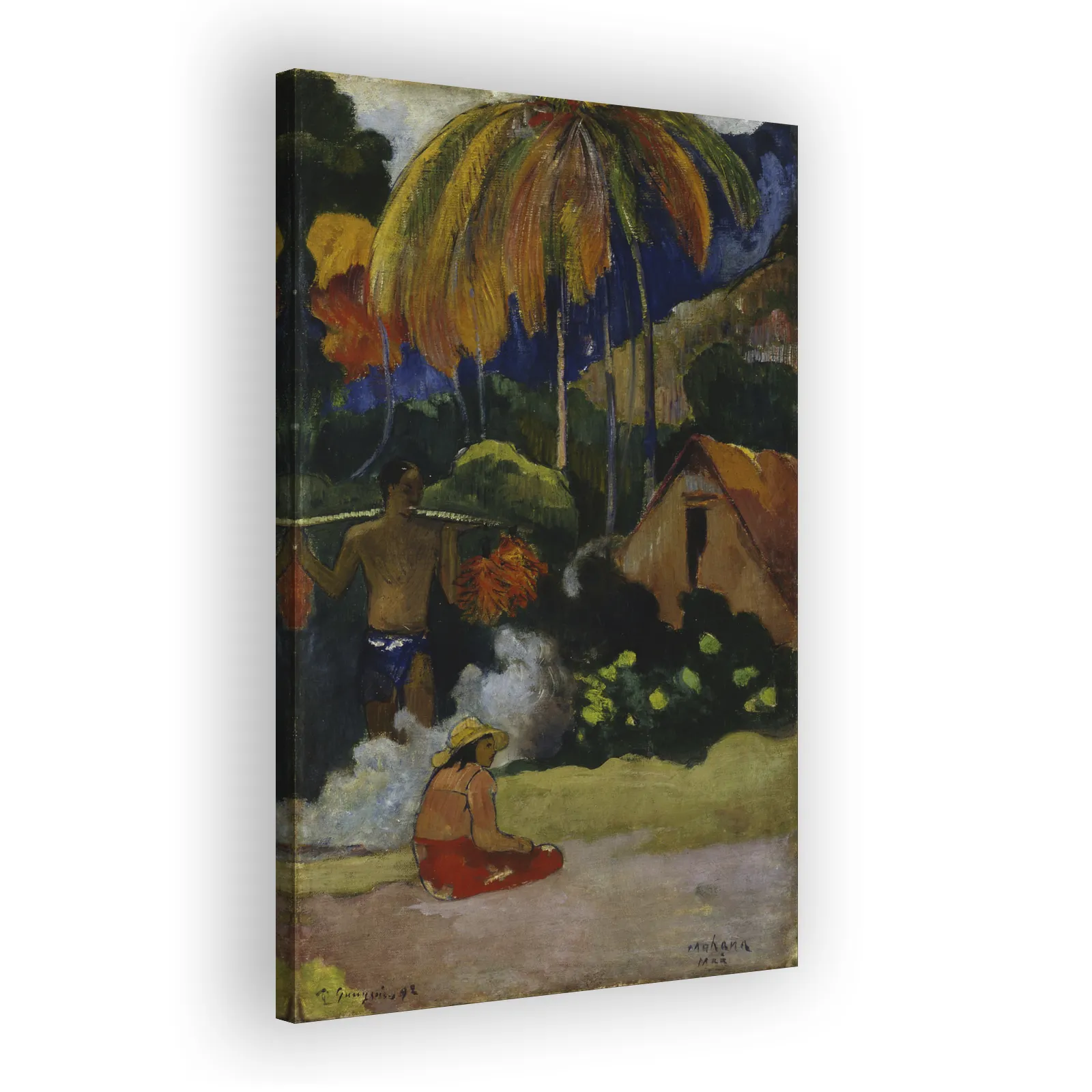 Mahana Maà (II) by Paul Gauguin - view 2 thumbnail
