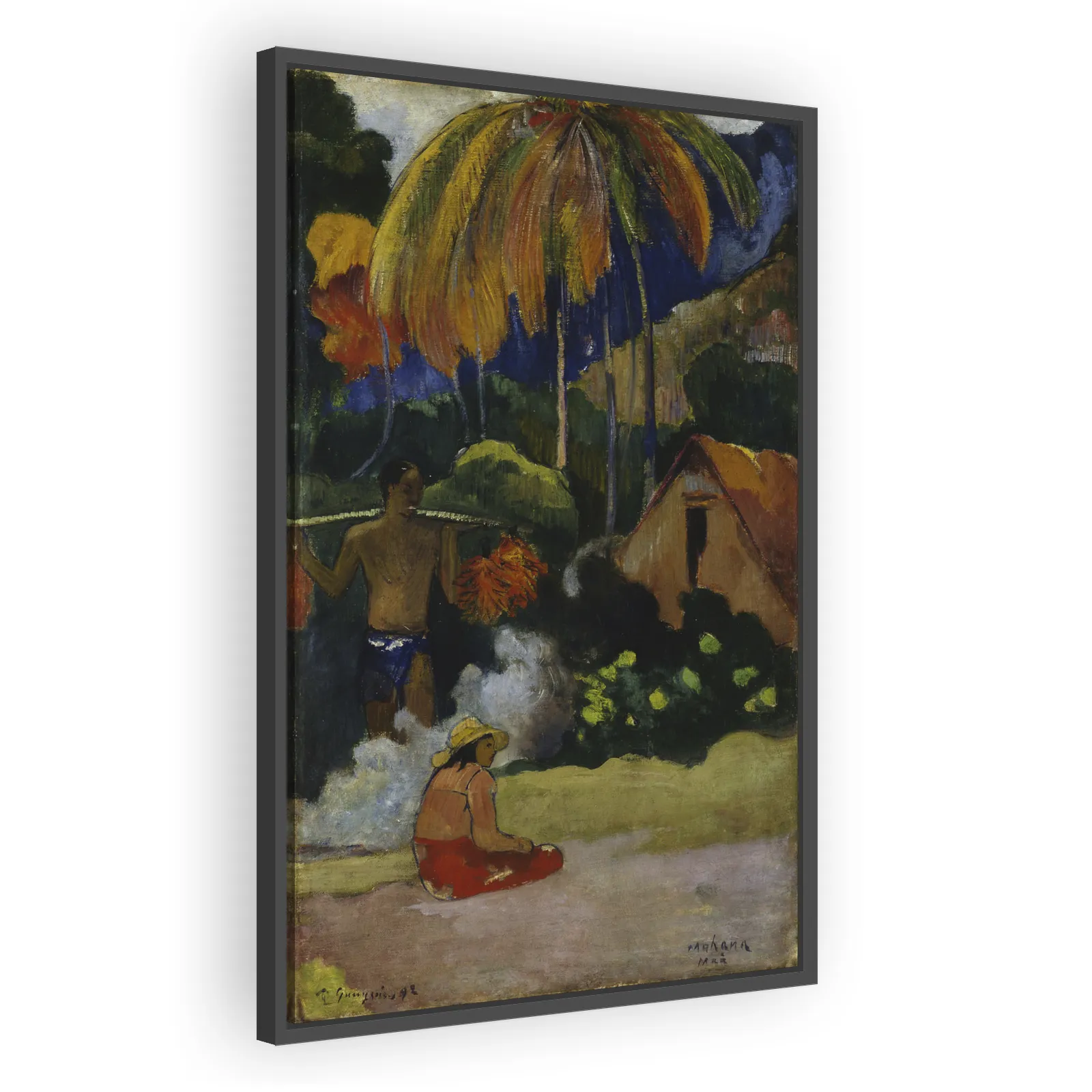 Mahana Maà (II) by Paul Gauguin