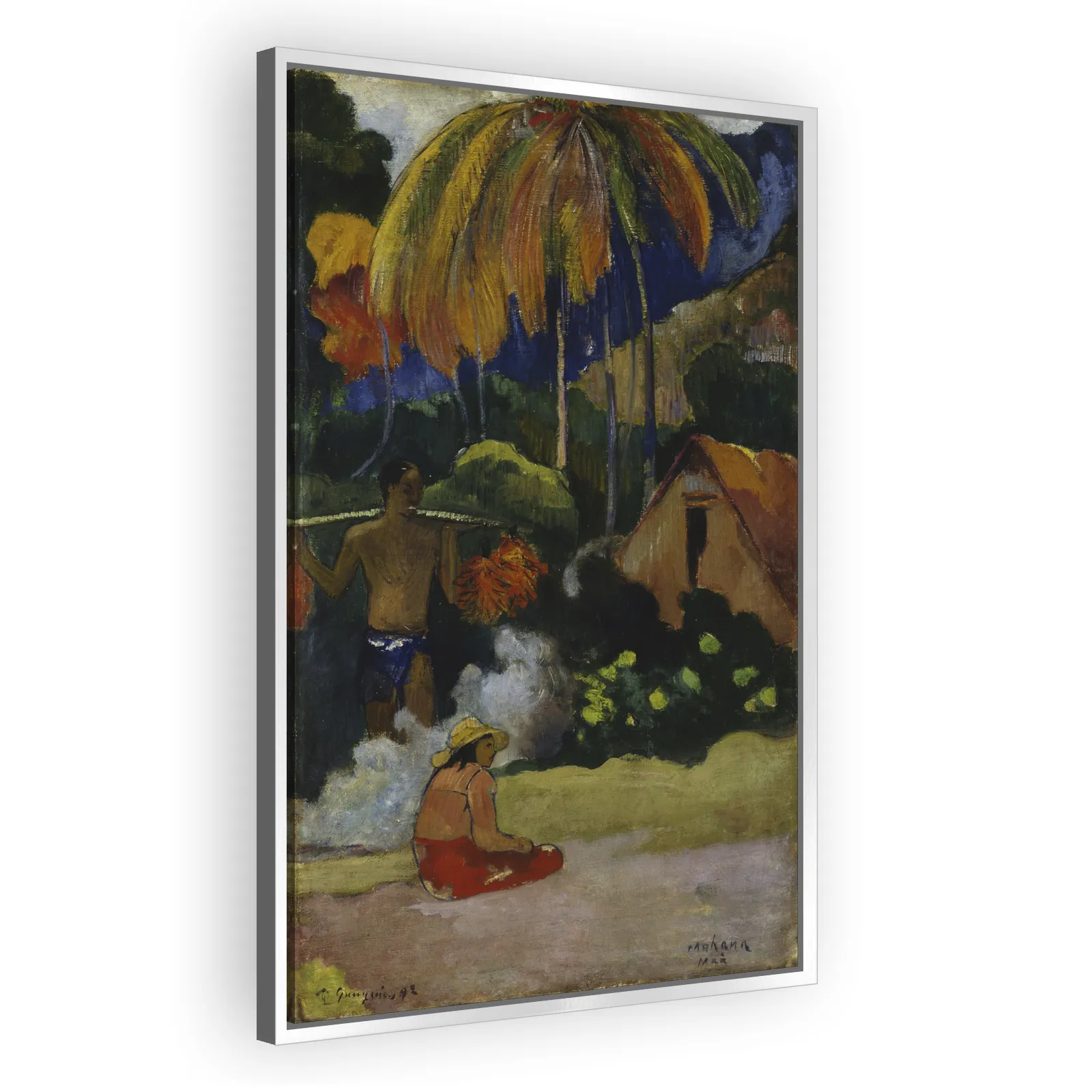 Mahana Maà (II) by Paul Gauguin - view 4 thumbnail