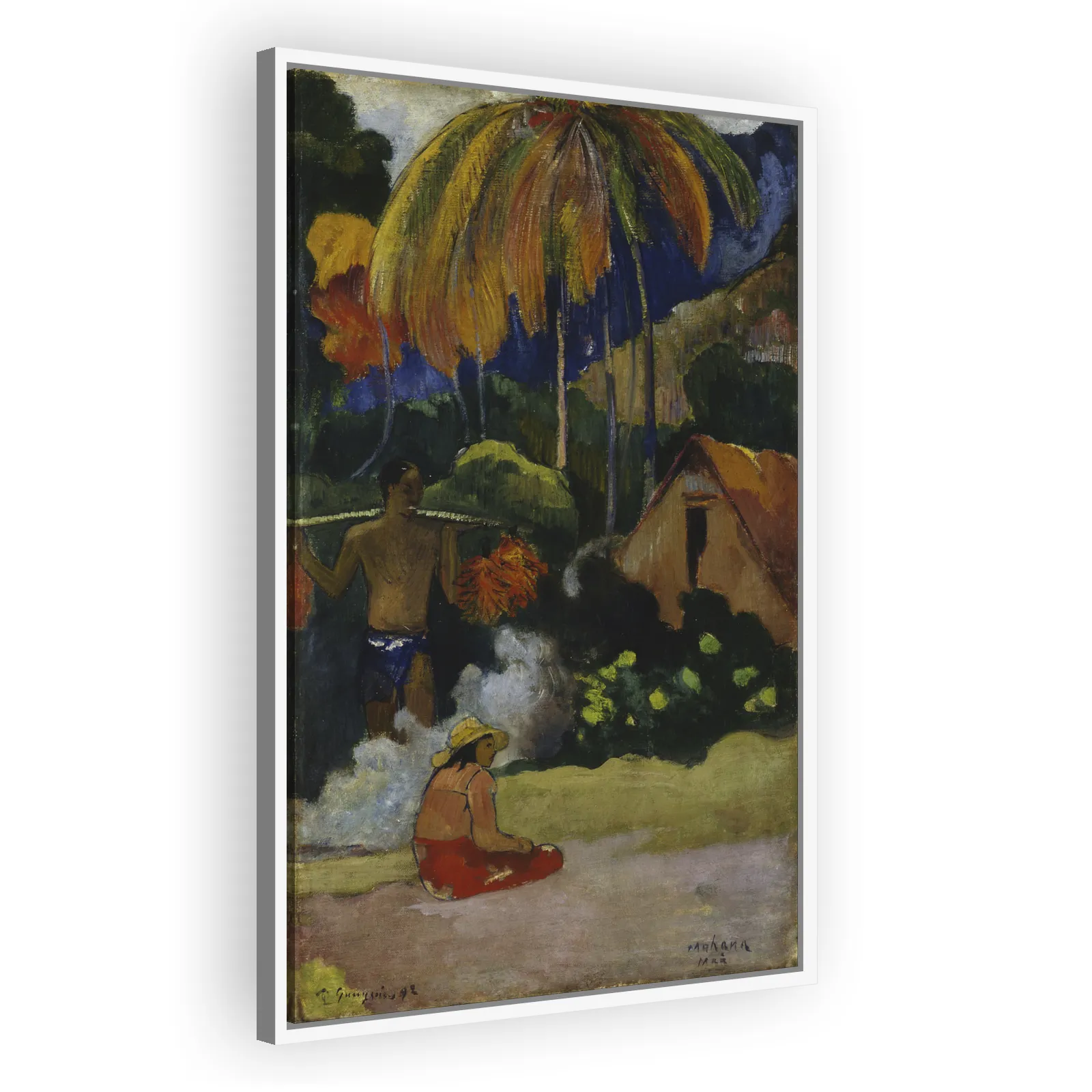 Mahana Maà (II) by Paul Gauguin - view 5 thumbnail