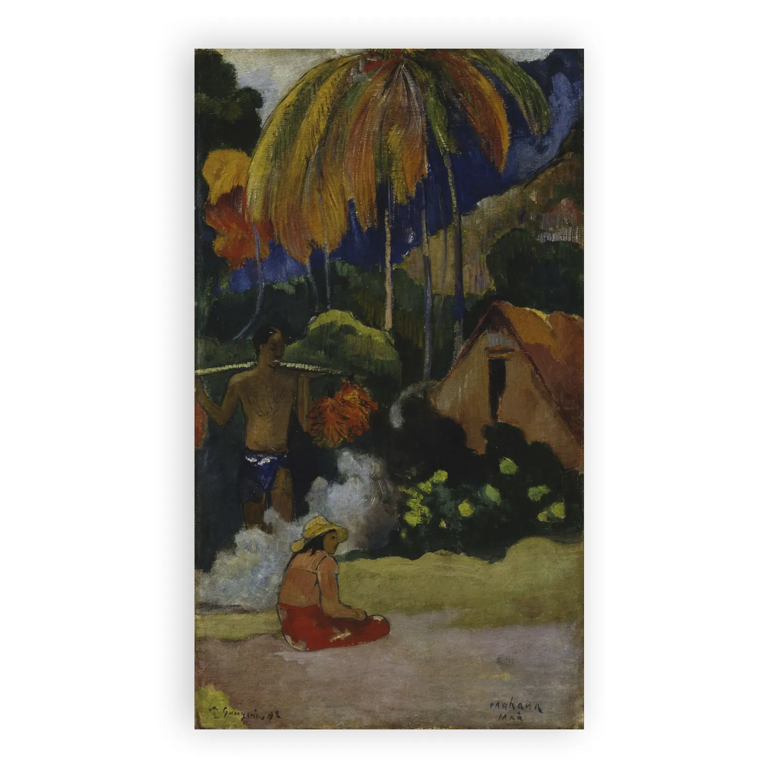 Mahana Maà (II) by Paul Gauguin - view 6 thumbnail