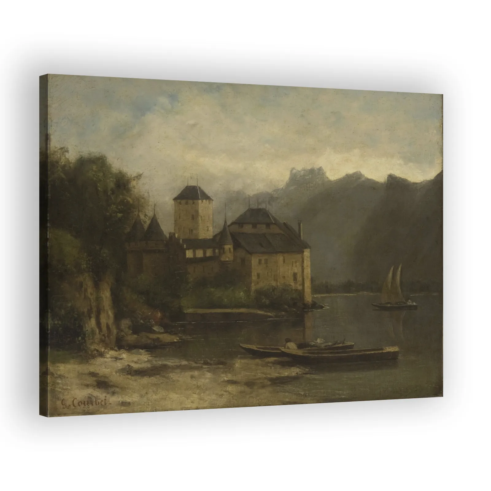 Château Chillon by Gustave Courbet - view 2 thumbnail