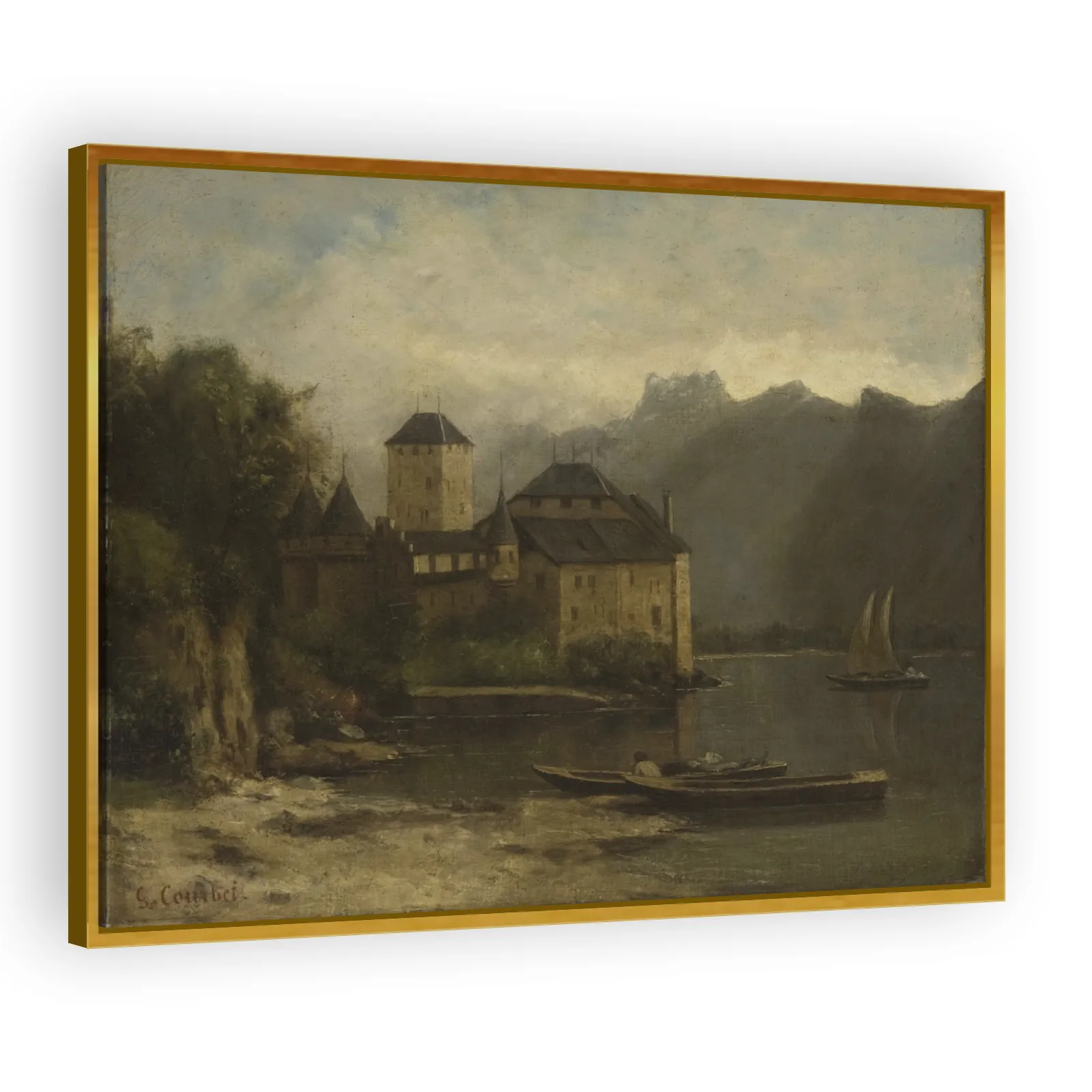 Château Chillon by Gustave Courbet - view 3 thumbnail