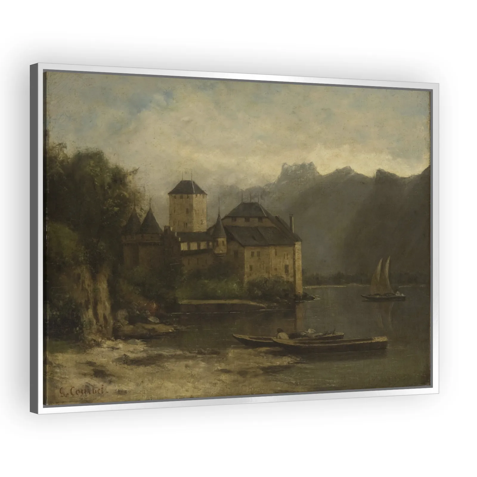 Château Chillon by Gustave Courbet - view 4 thumbnail