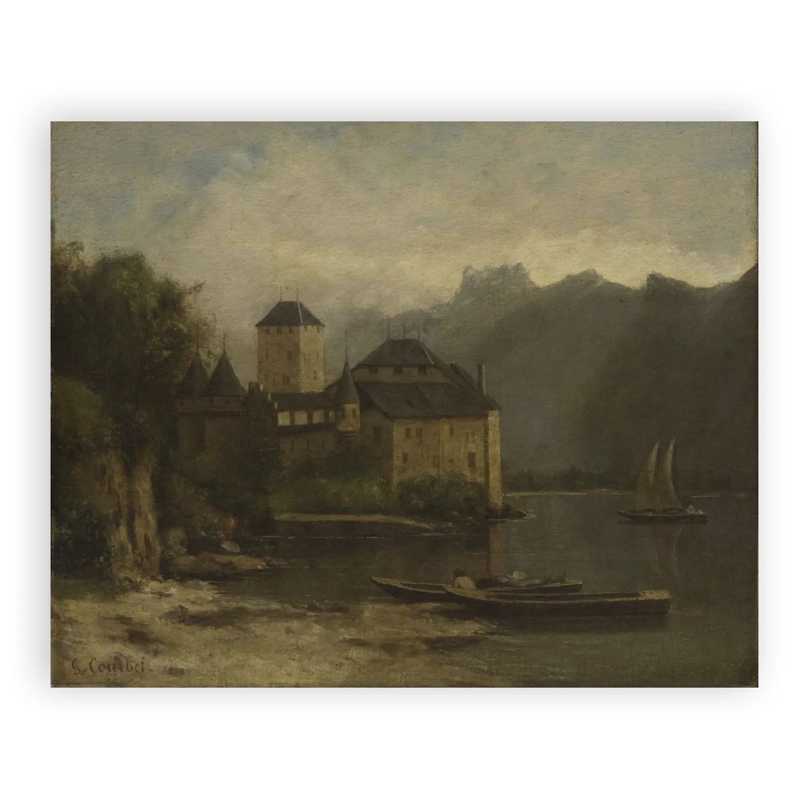 Château Chillon by Gustave Courbet - view 6 thumbnail