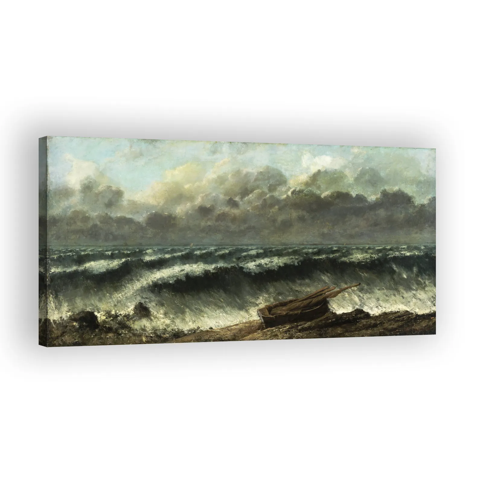 Waves by Gustave Courbet - view 2 thumbnail