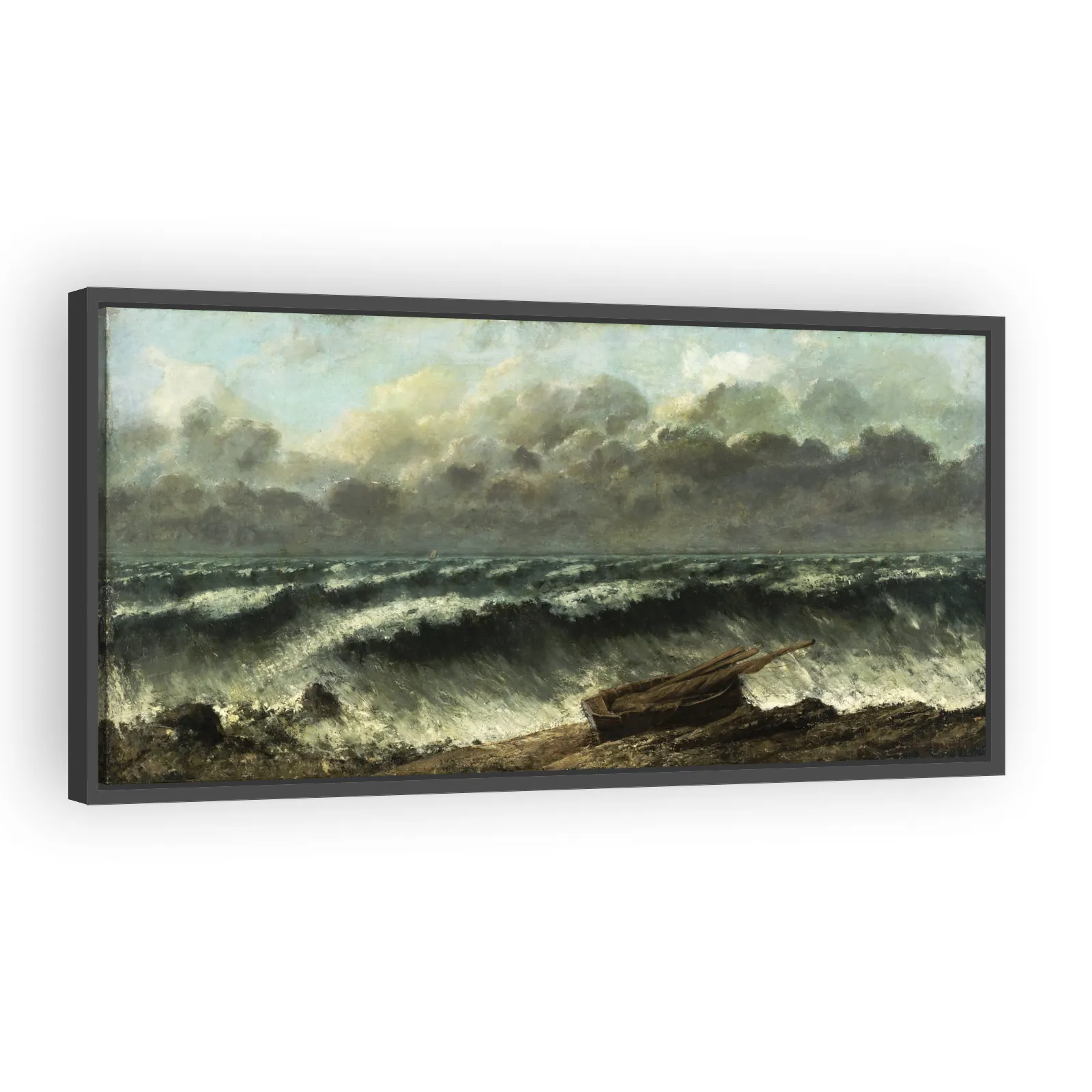 Waves by Gustave Courbet