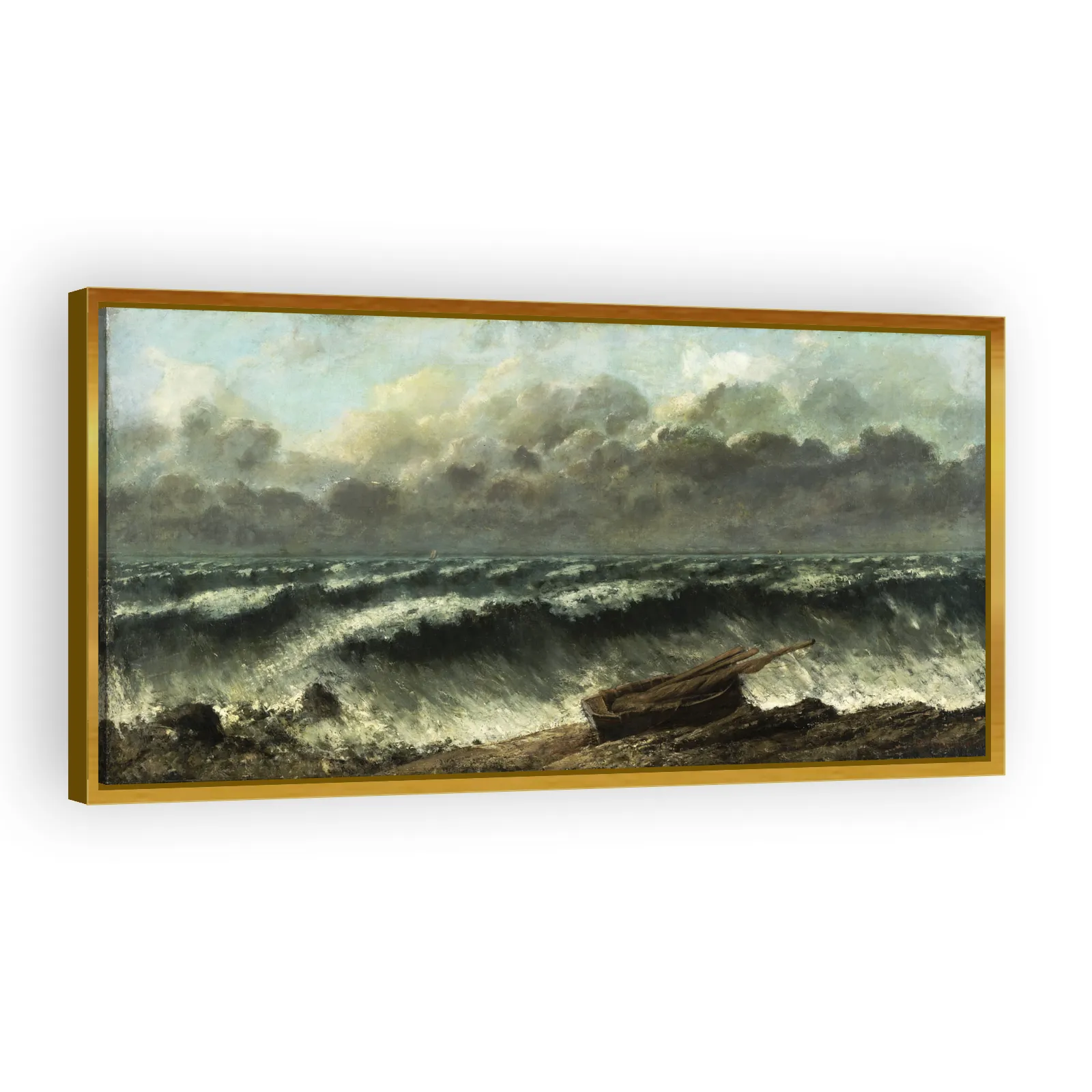 Waves by Gustave Courbet - view 3 thumbnail