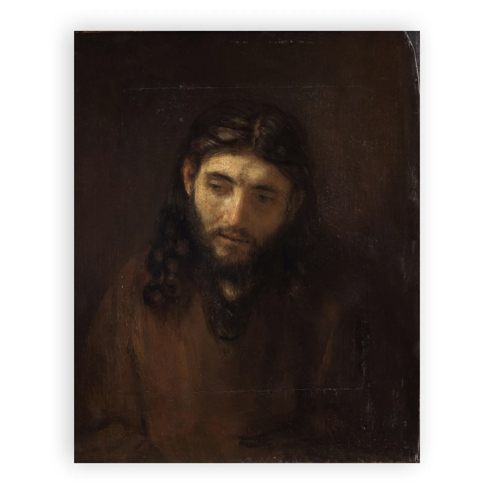Head of Christ by Rembrandt Van Rijn - view 6 thumbnail