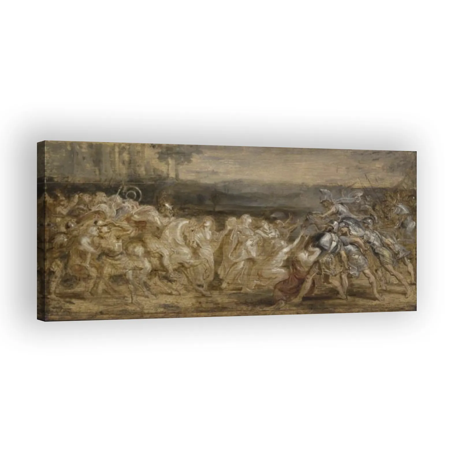 The Reconciliation of the Romans and Sabines by Peter Paul Rubens - view 2 thumbnail