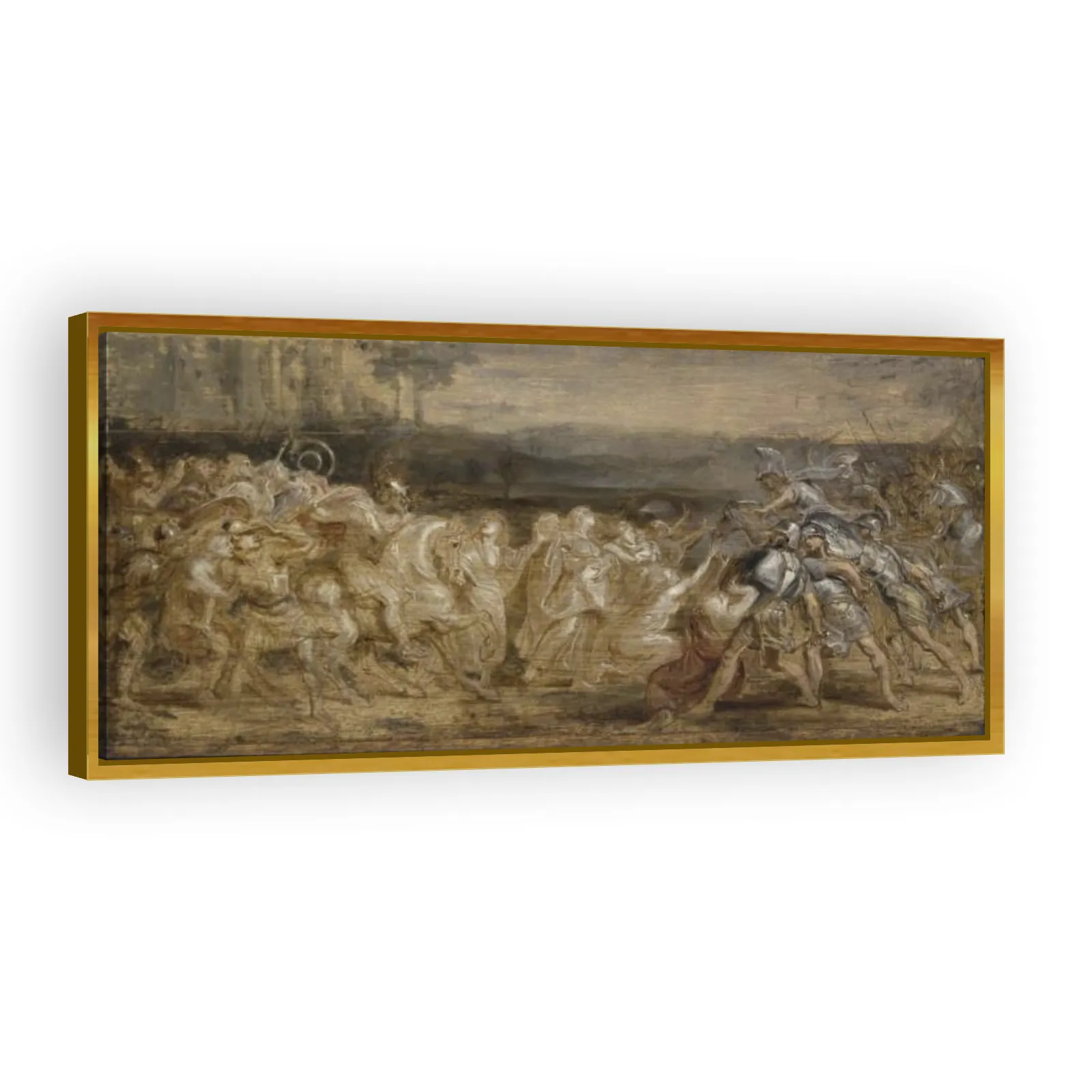 The Reconciliation of the Romans and Sabines by Peter Paul Rubens - view 3 thumbnail