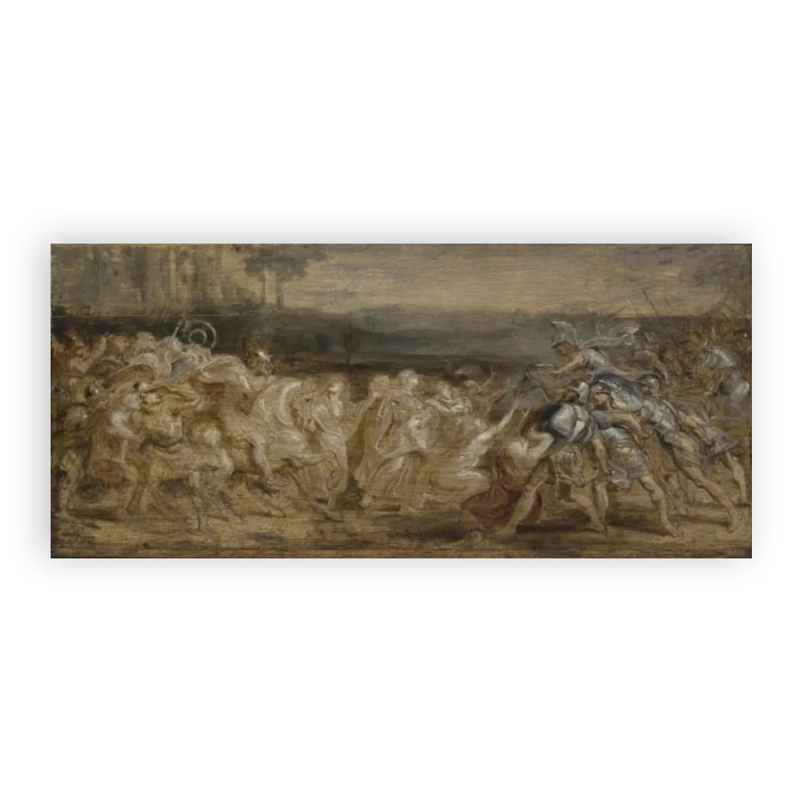 The Reconciliation of the Romans and Sabines by Peter Paul Rubens - view 6 thumbnail