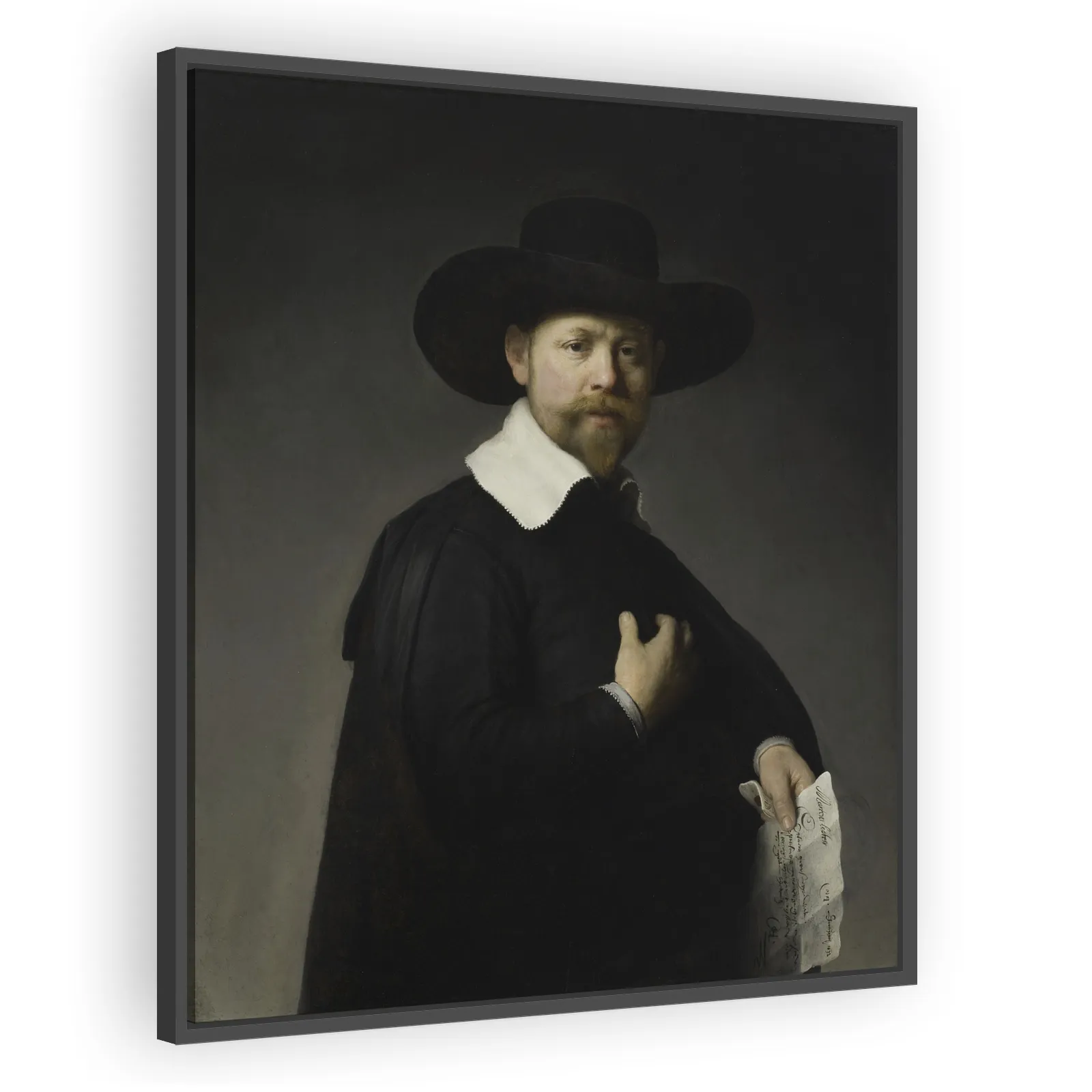 Portrait of Marten Looten by Rembrandt Van Rijn