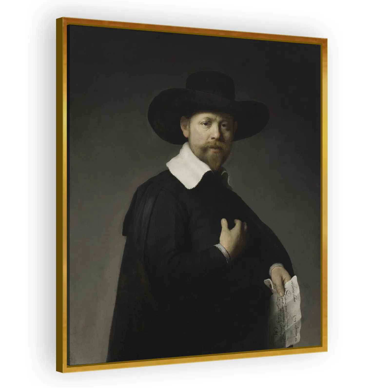 Portrait of Marten Looten by Rembrandt Van Rijn - view 3 thumbnail