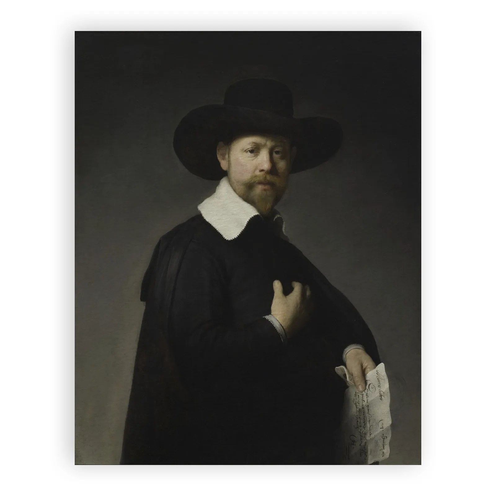 Portrait of Marten Looten by Rembrandt Van Rijn - view 6 thumbnail