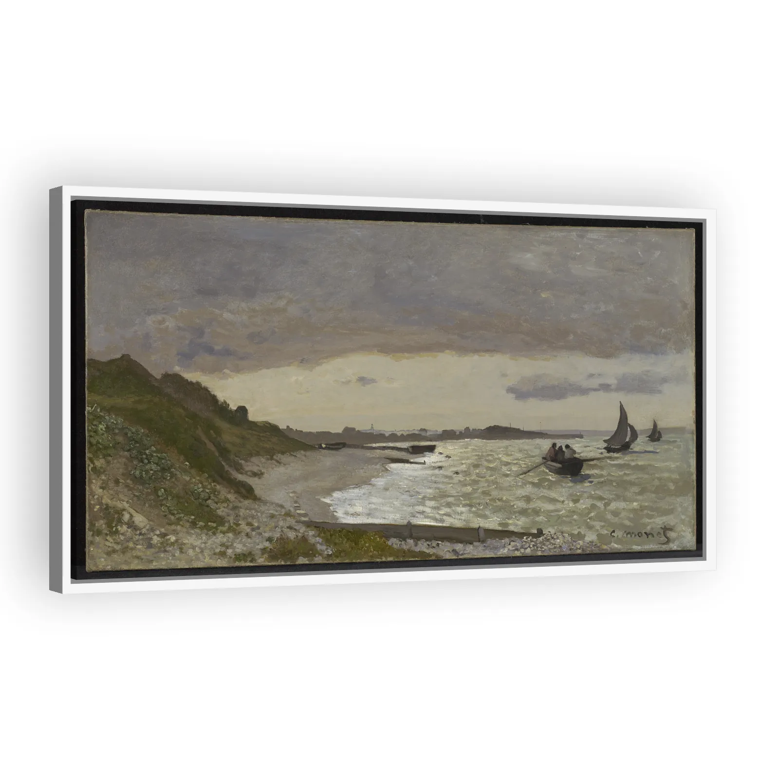 The Seashore at Sainte-Adresse by Claude Monet - view 5 thumbnail