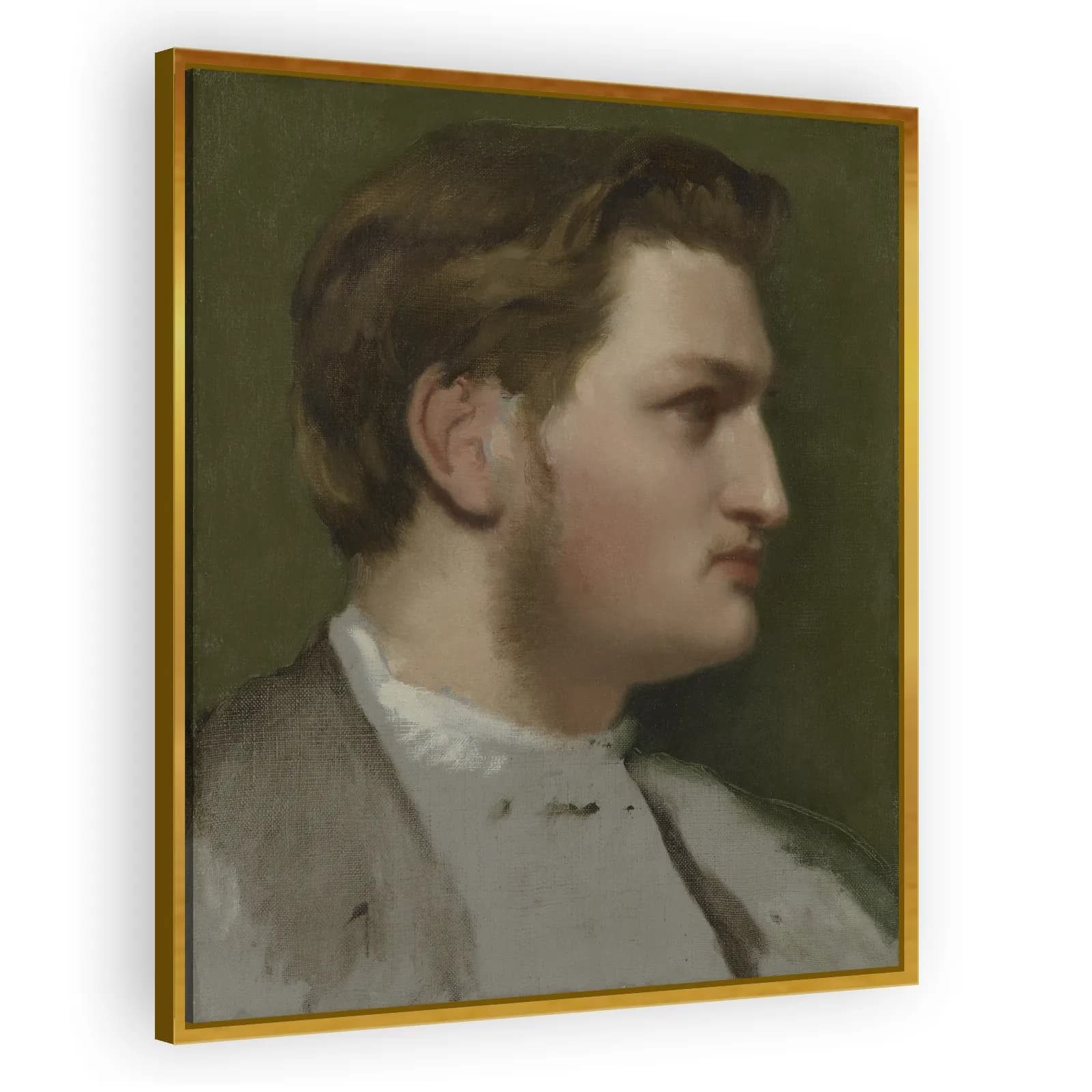 Portrait of Paul Valpinçon by Edgar Degas - view 3 thumbnail
