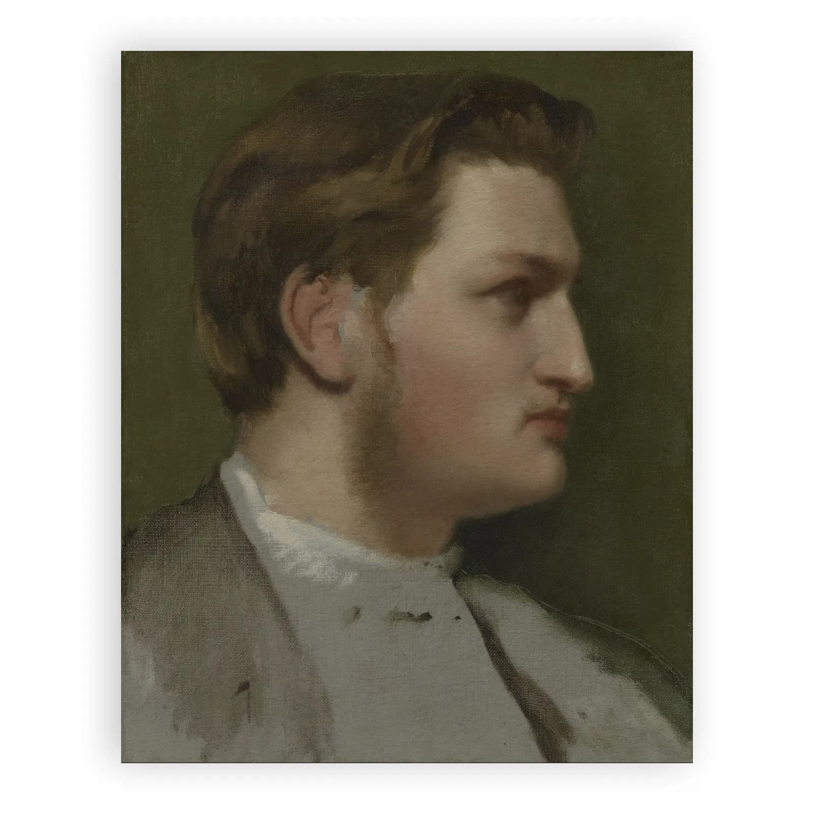 Portrait of Paul Valpinçon by Edgar Degas - view 6 thumbnail