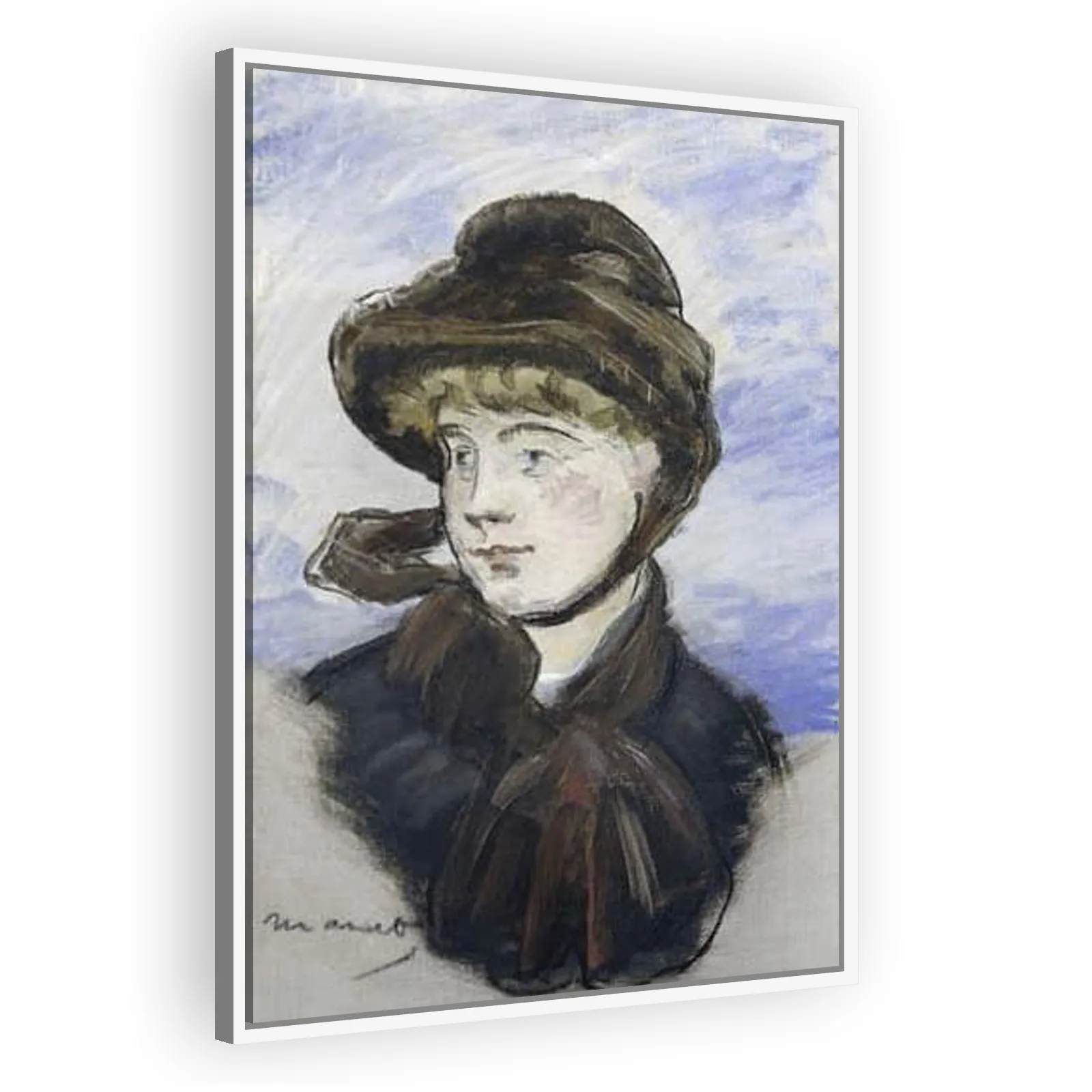 Girl in Brown Hat by Edouard Manet - view 5 thumbnail