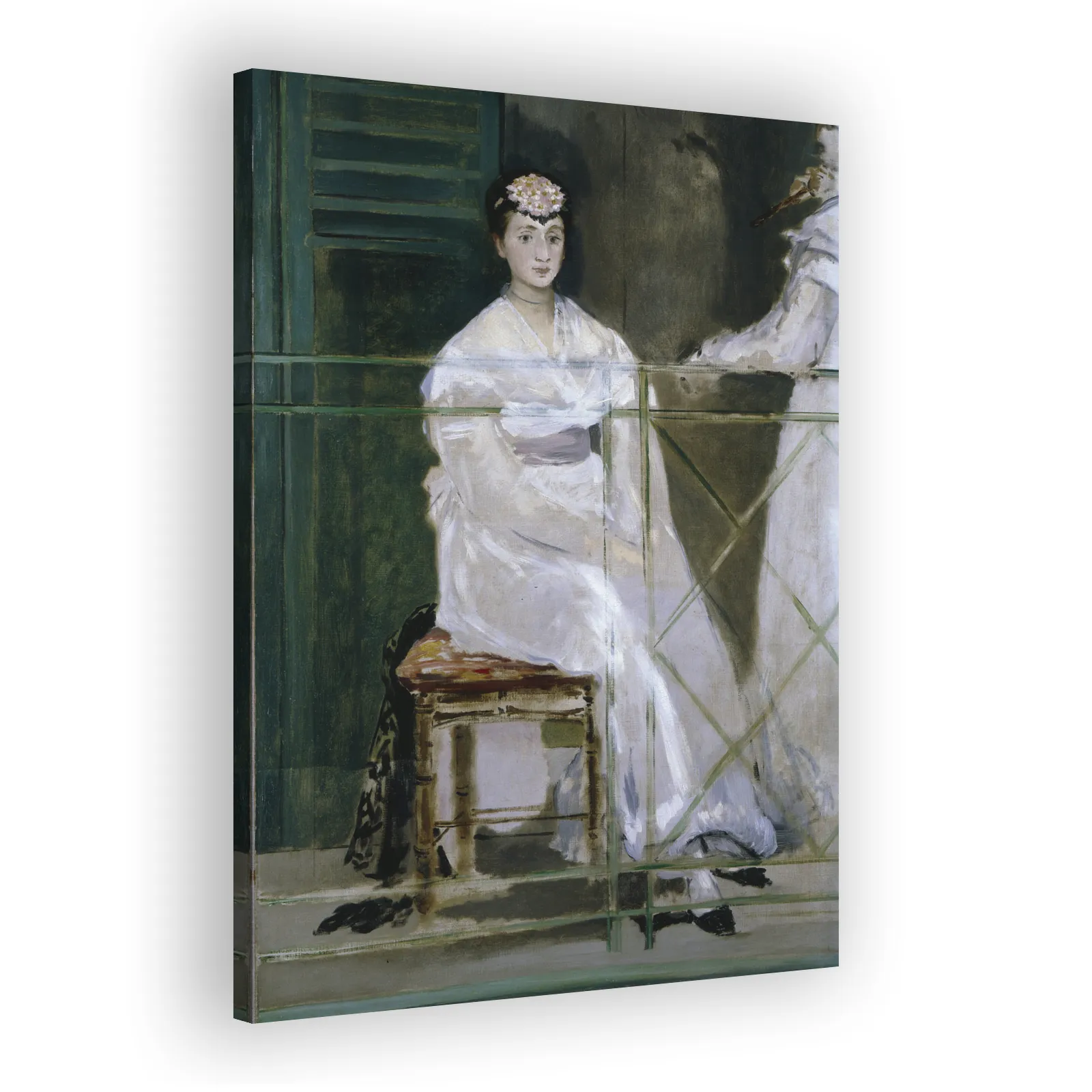 Portrait of Mademoiselle Claus by Edouard Manet - view 2 thumbnail