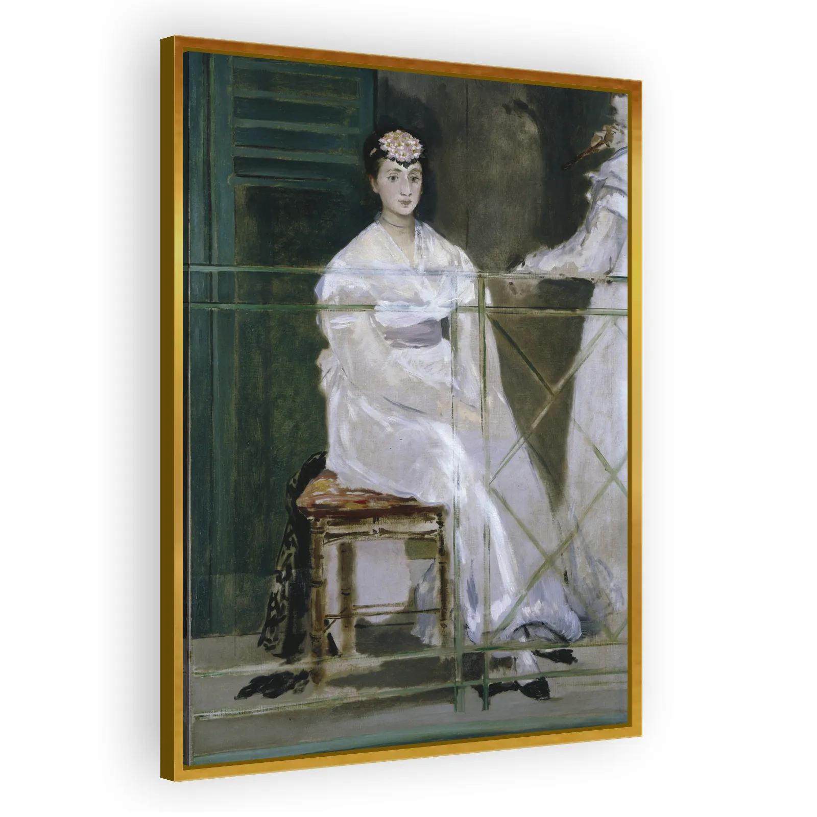 Portrait of Mademoiselle Claus by Edouard Manet - view 3 thumbnail